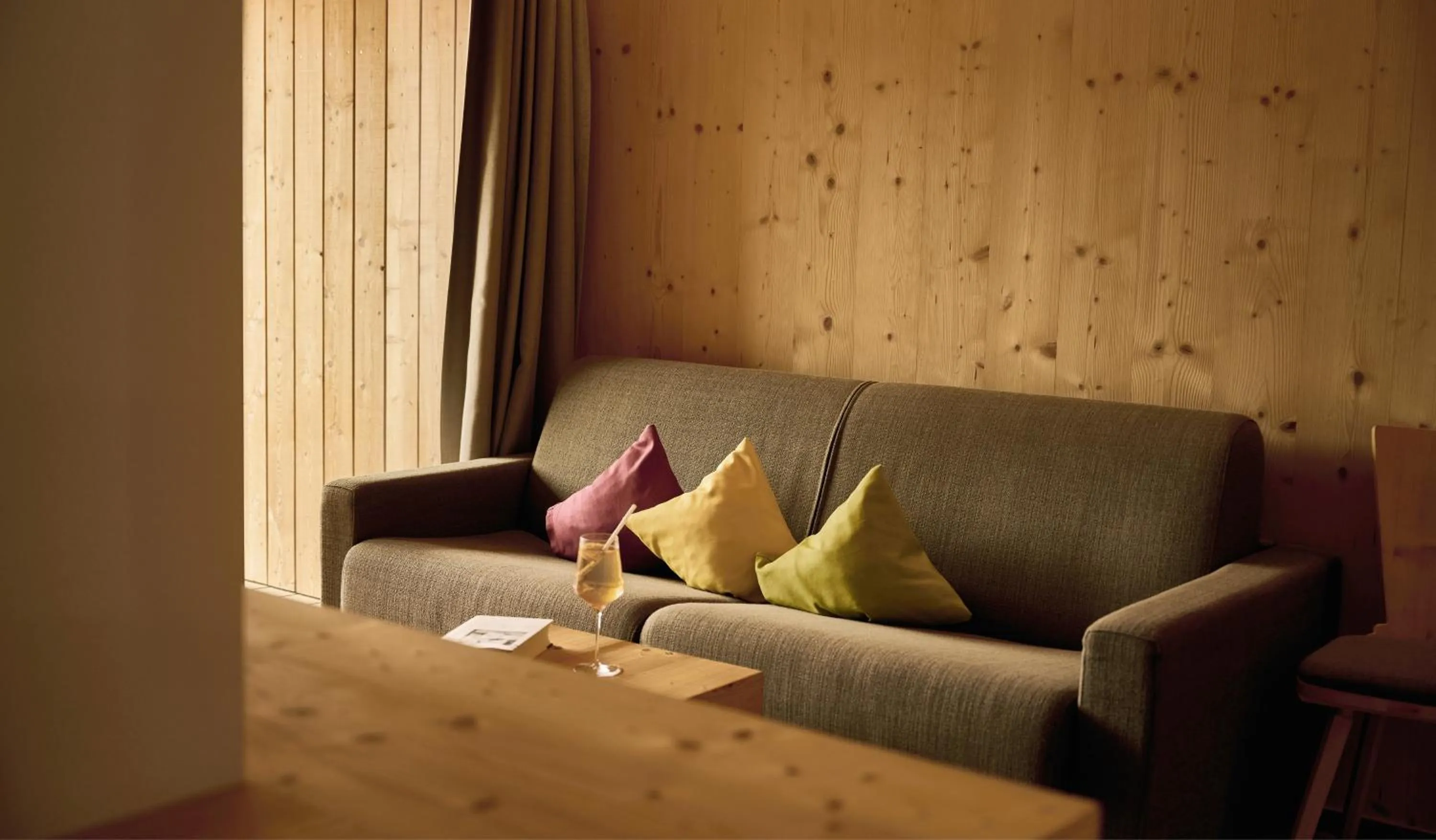 Living room in Hirben Naturlaub