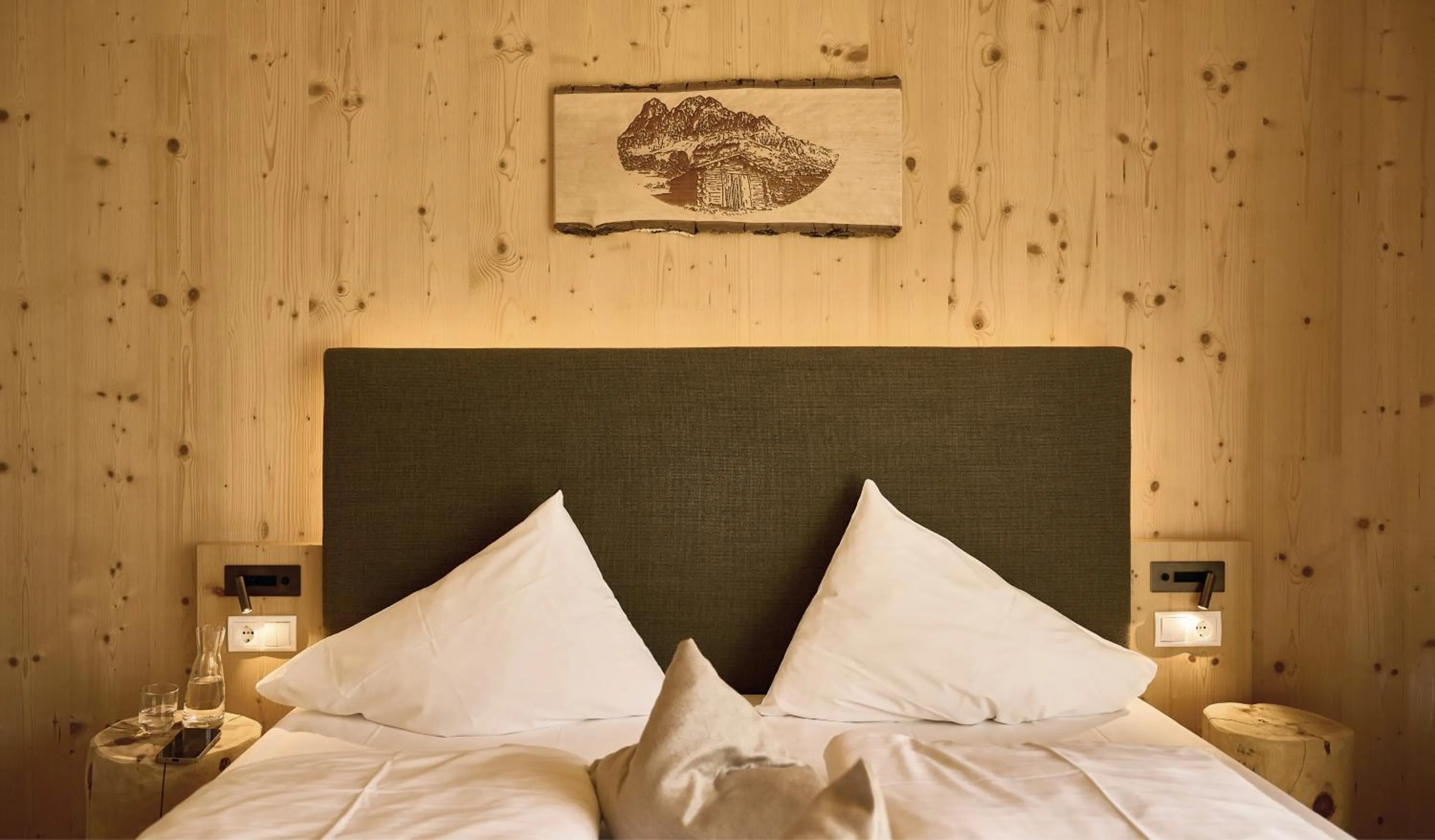 Photo of the whole room, Bed in Hirben Naturlaub