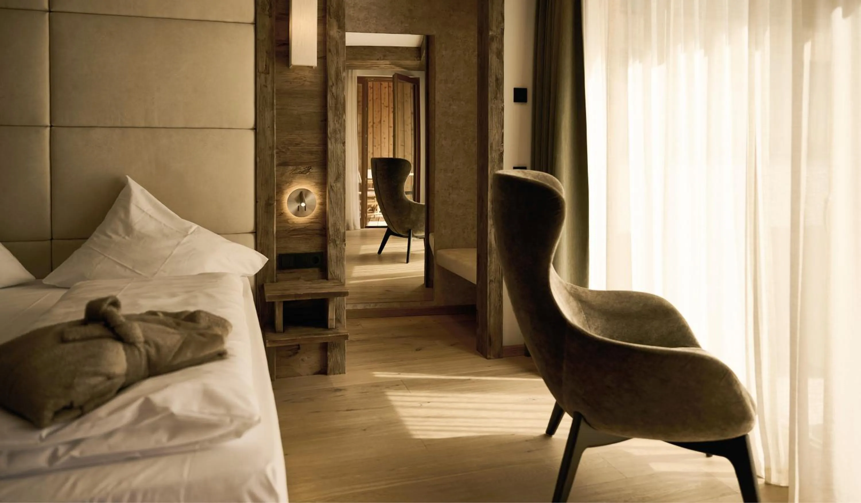 Bedroom, Bed in Hirben Naturlaub