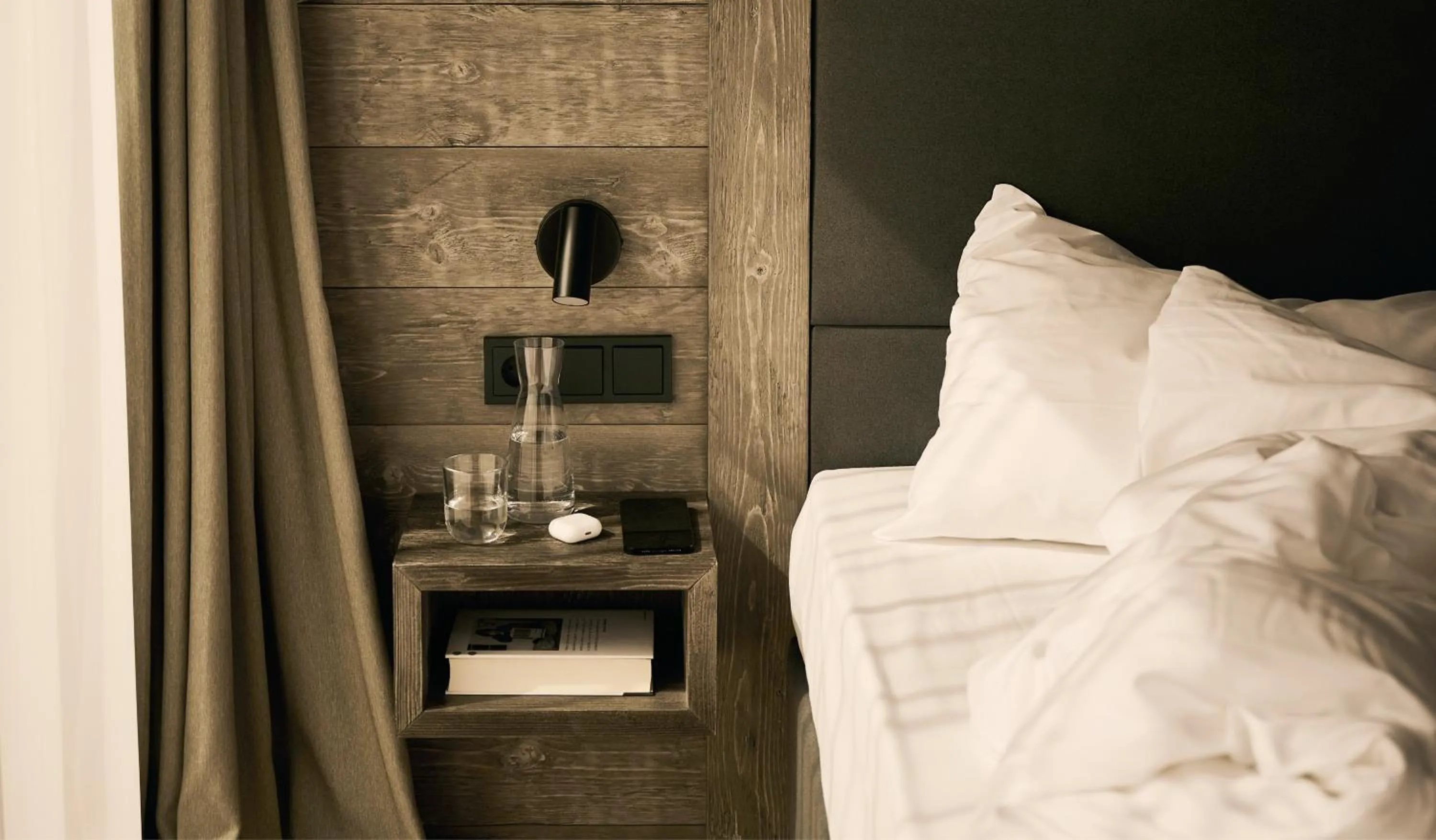 Bedroom, Bed in Hirben Naturlaub