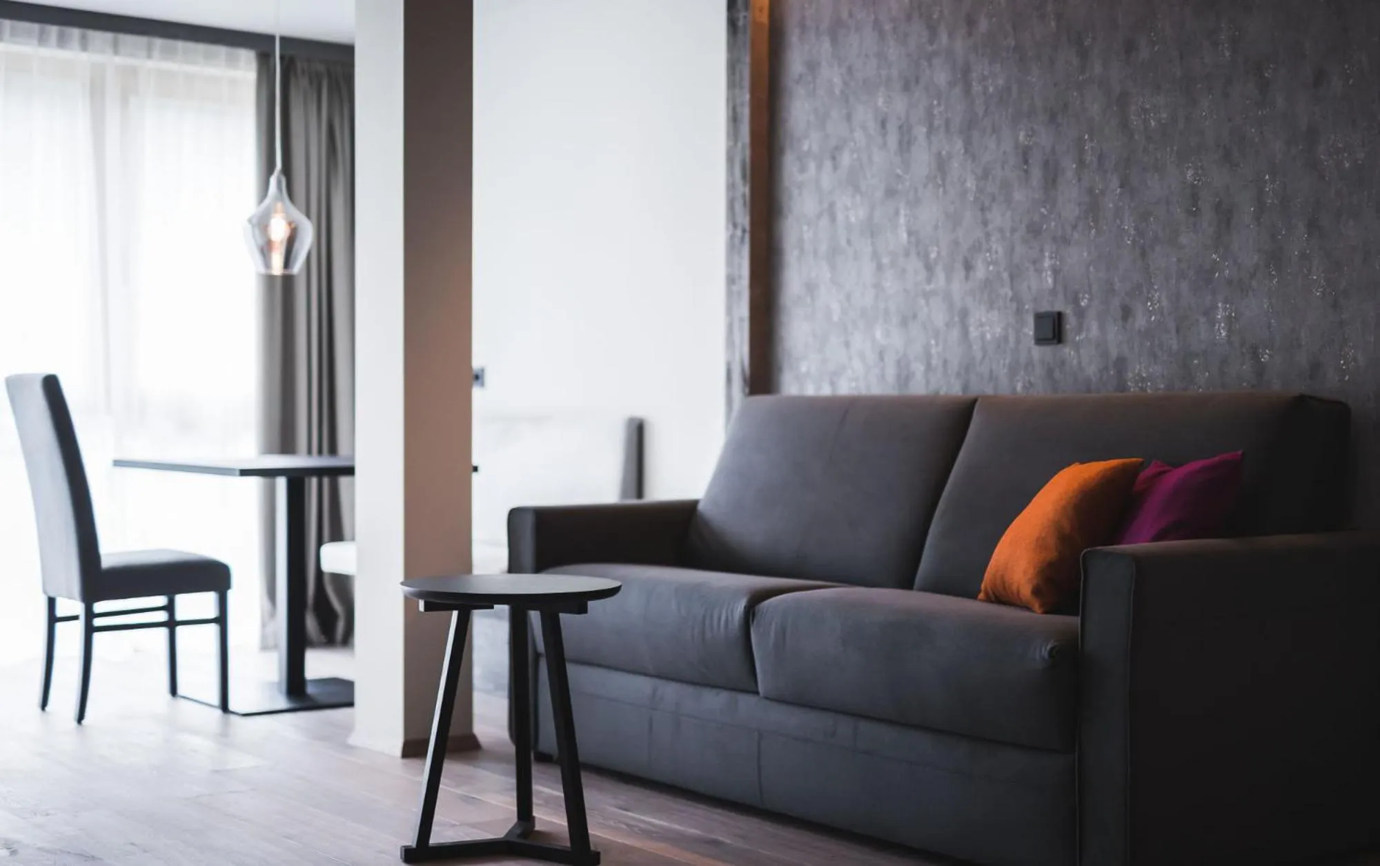 Living room in Hirben Naturlaub