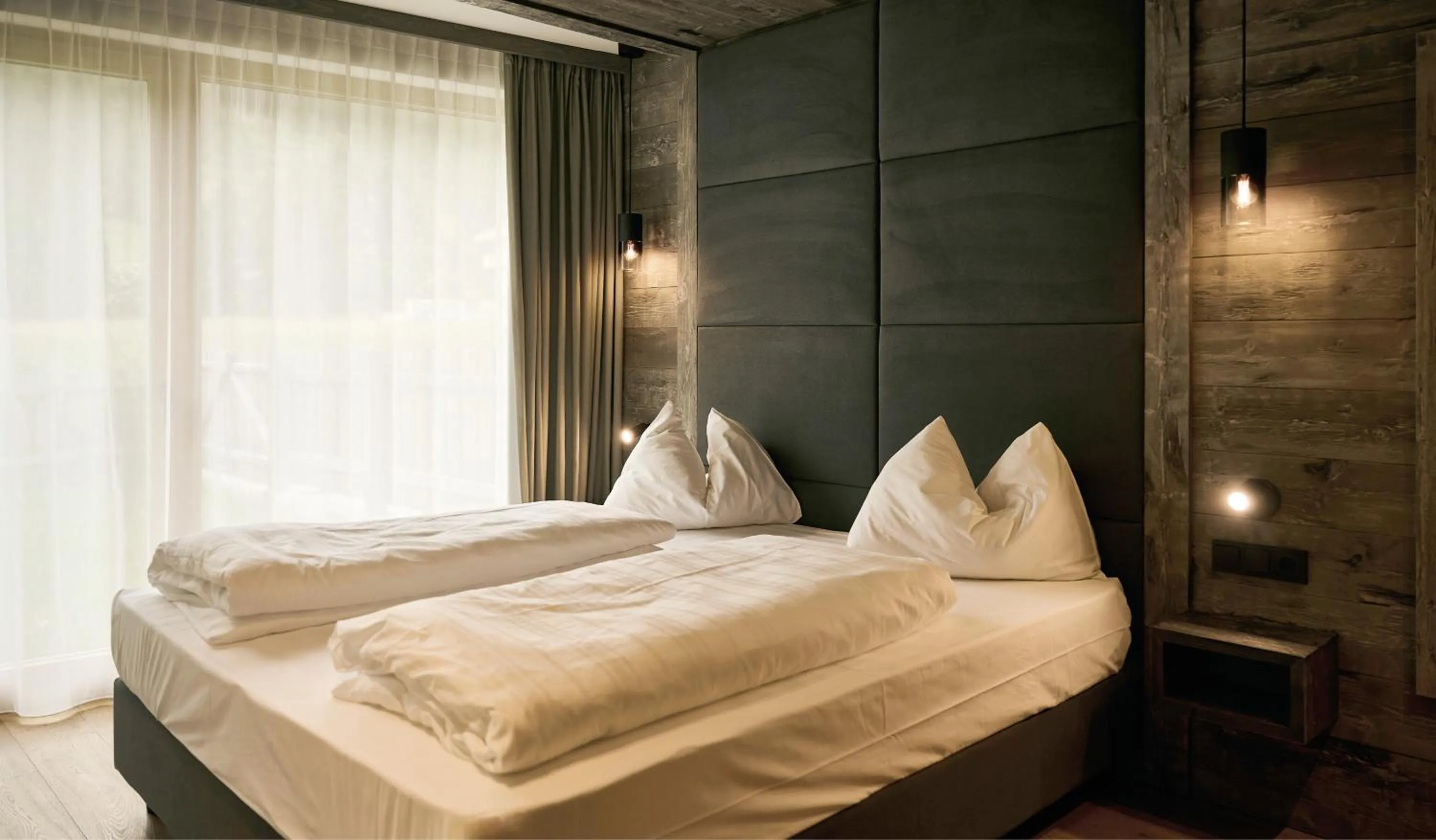 Bedroom, Bed in Hirben Naturlaub