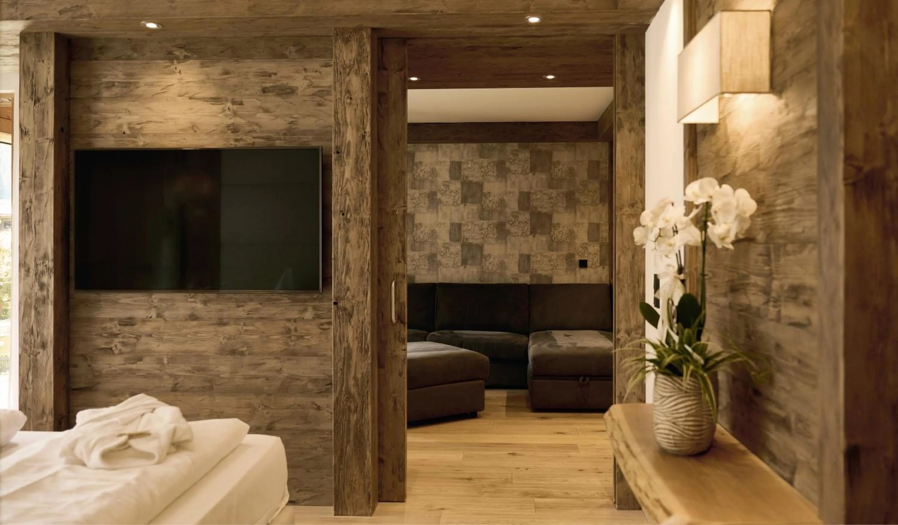 Living room in Hirben Naturlaub