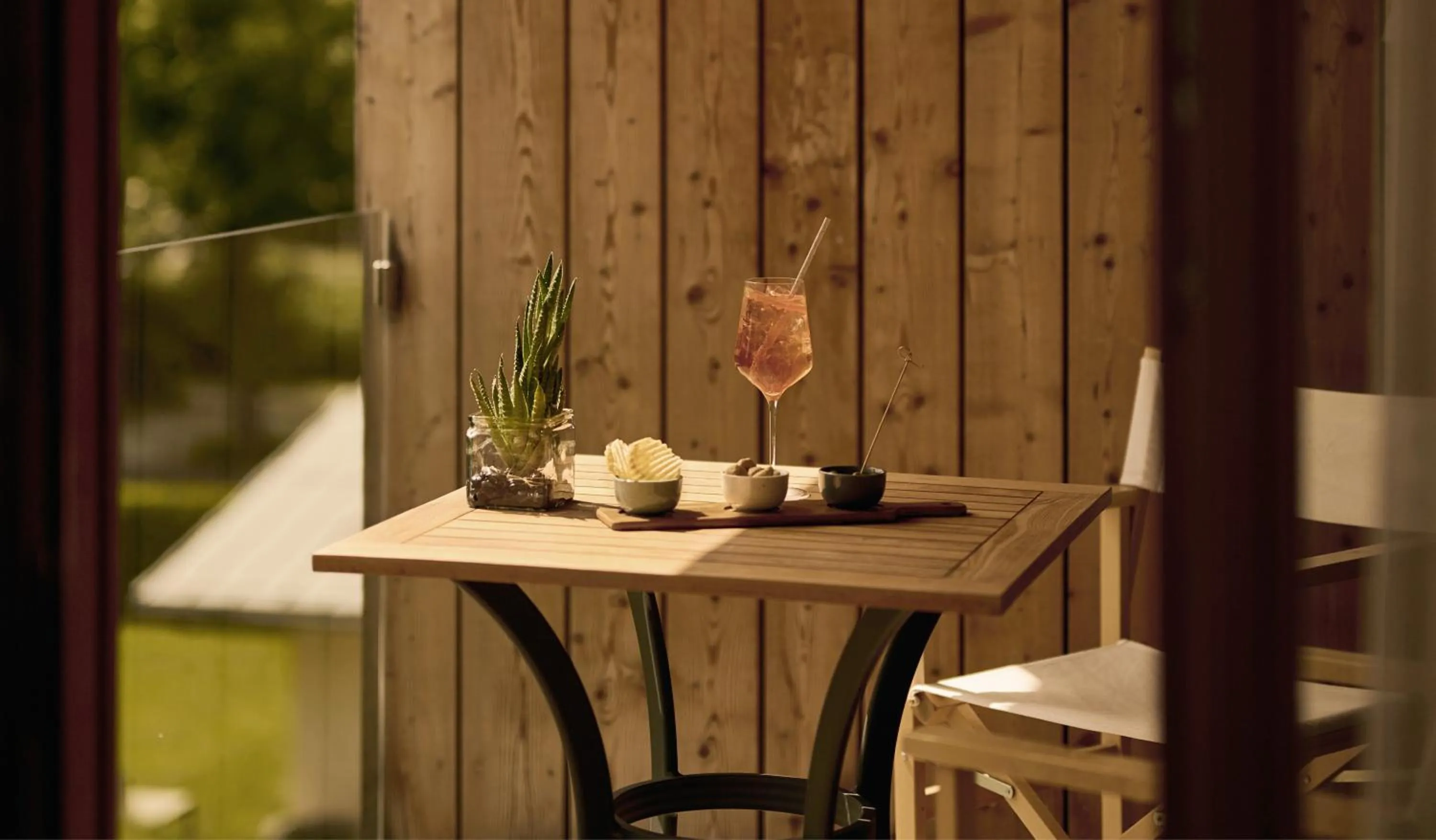 Balcony/Terrace in Hirben Naturlaub