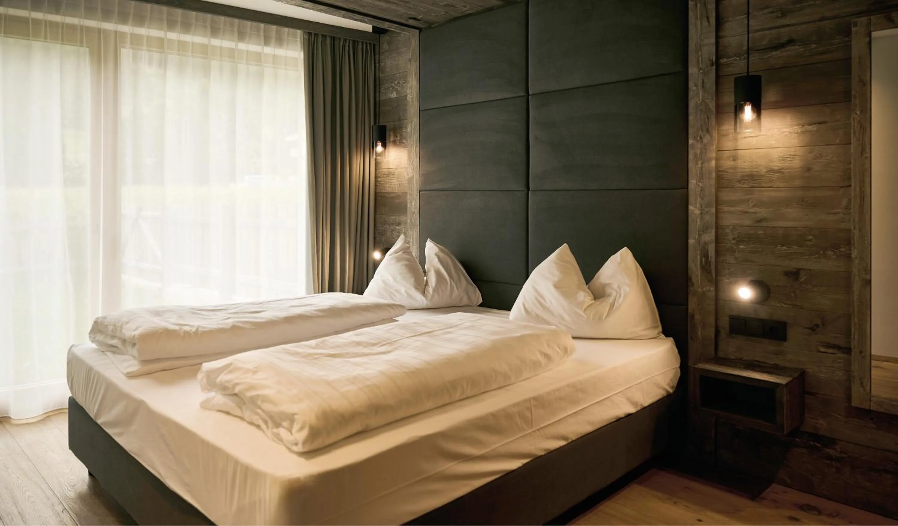 Bedroom, Bed in Hirben Naturlaub