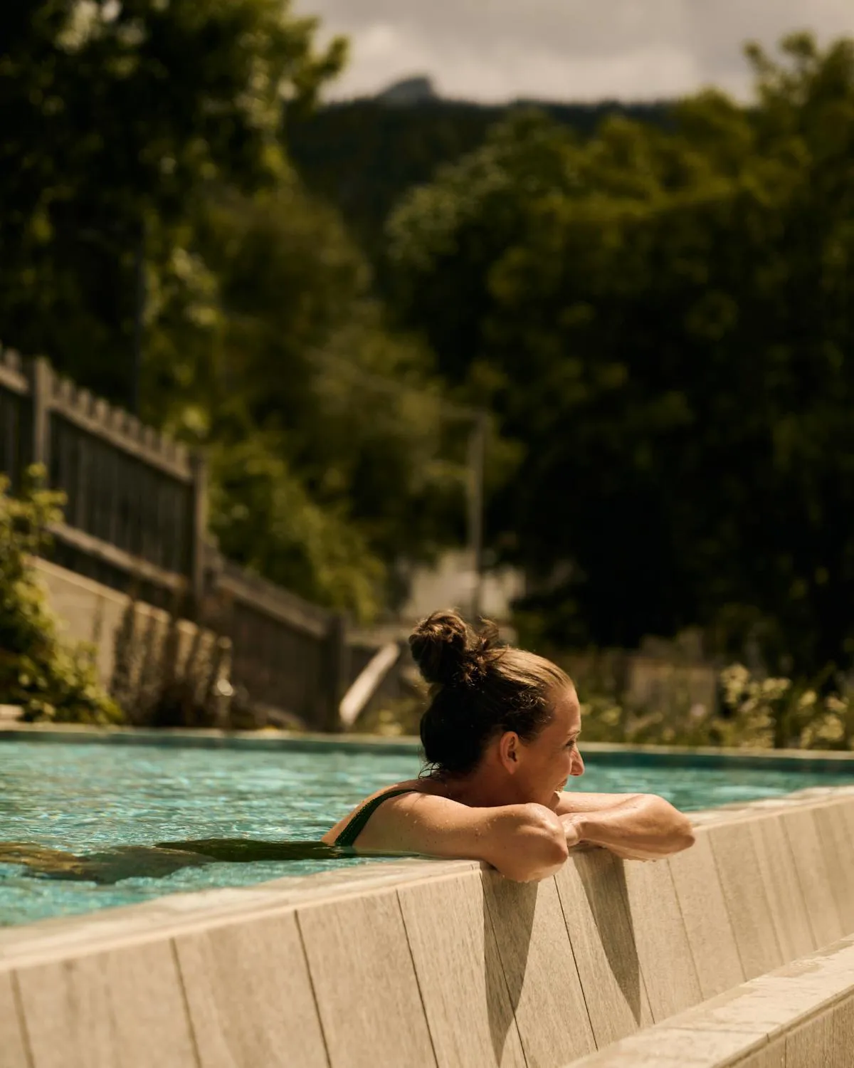 Swimming pool in Hirben Naturlaub
