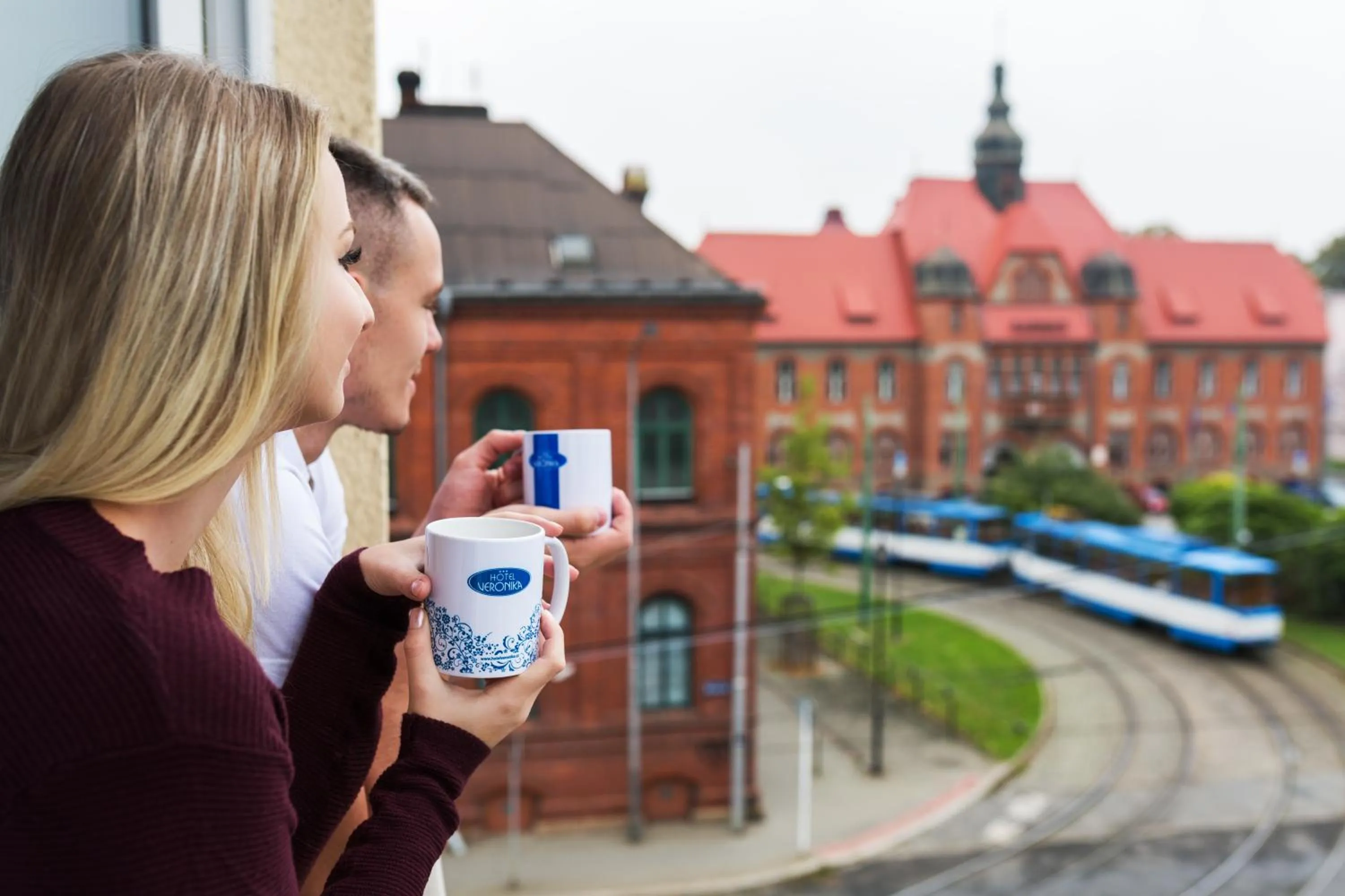City view in Hotel Veronika