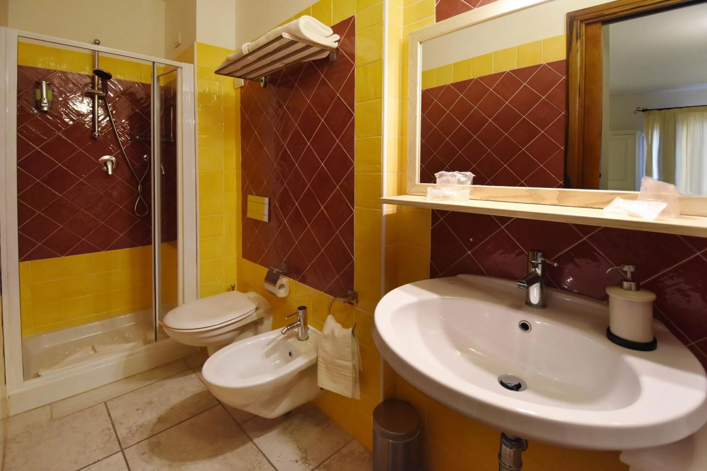 Bathroom in Hotel I Graniti