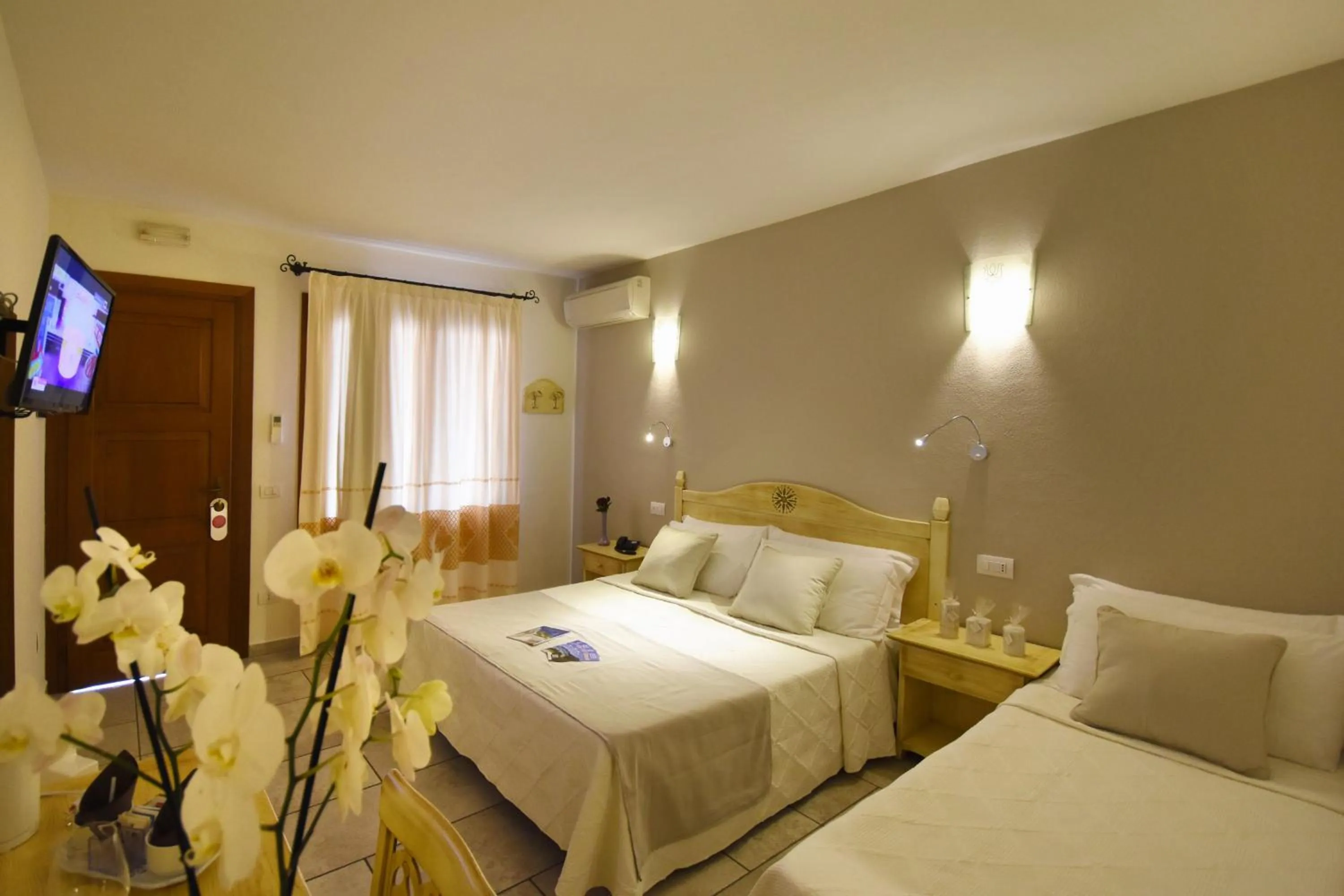 Bed in Hotel I Graniti