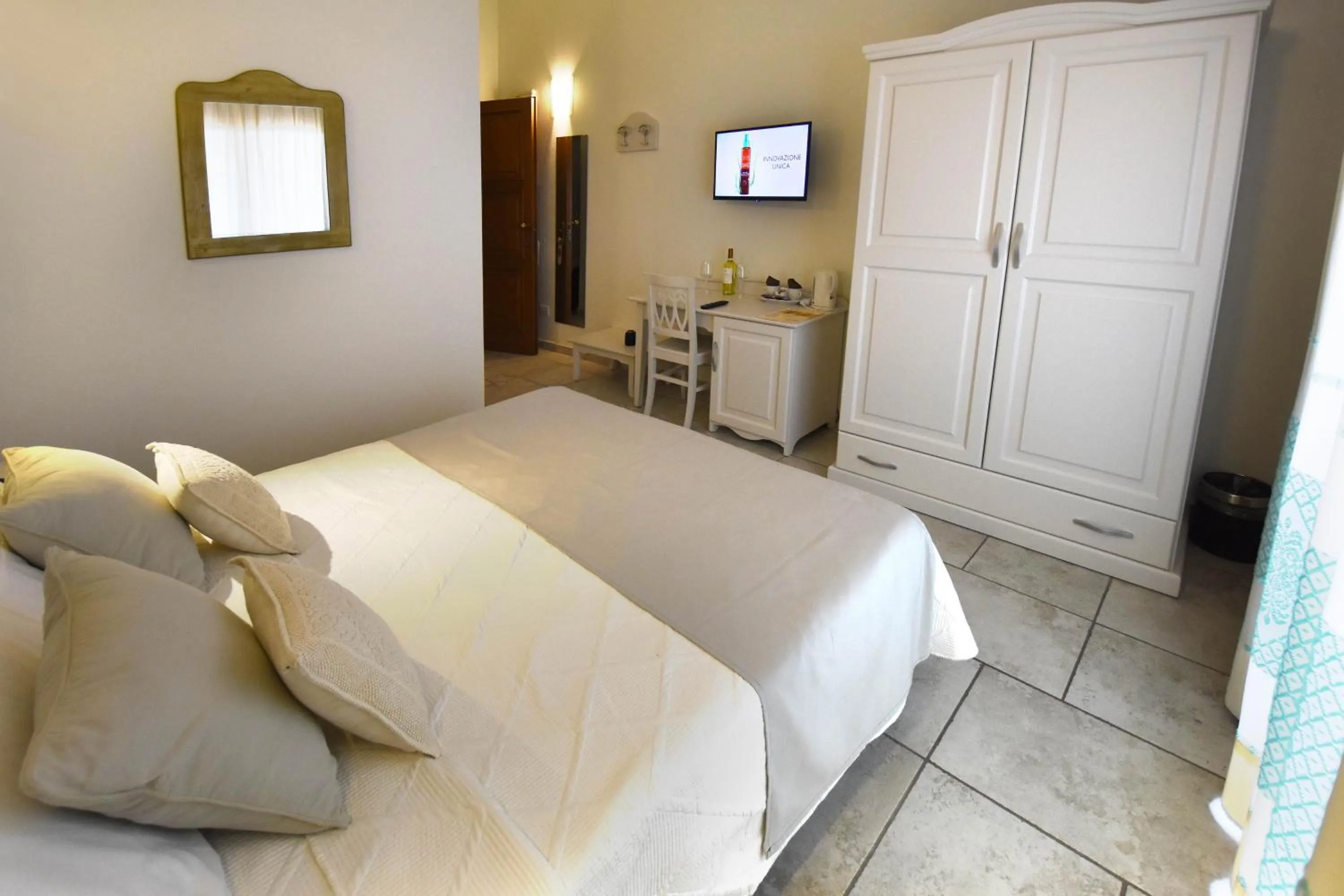 Bed in Hotel I Graniti