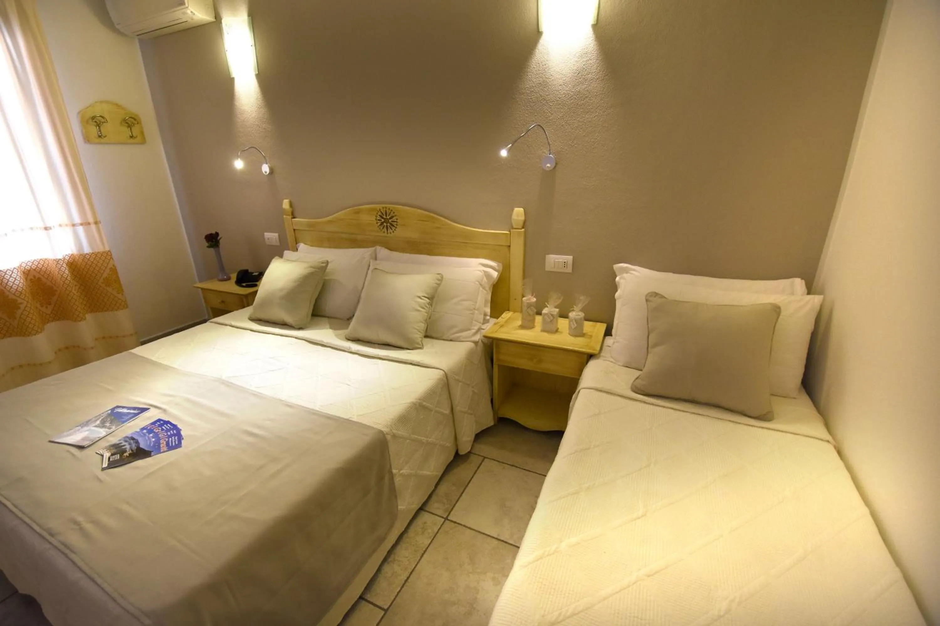 Bed in Hotel I Graniti