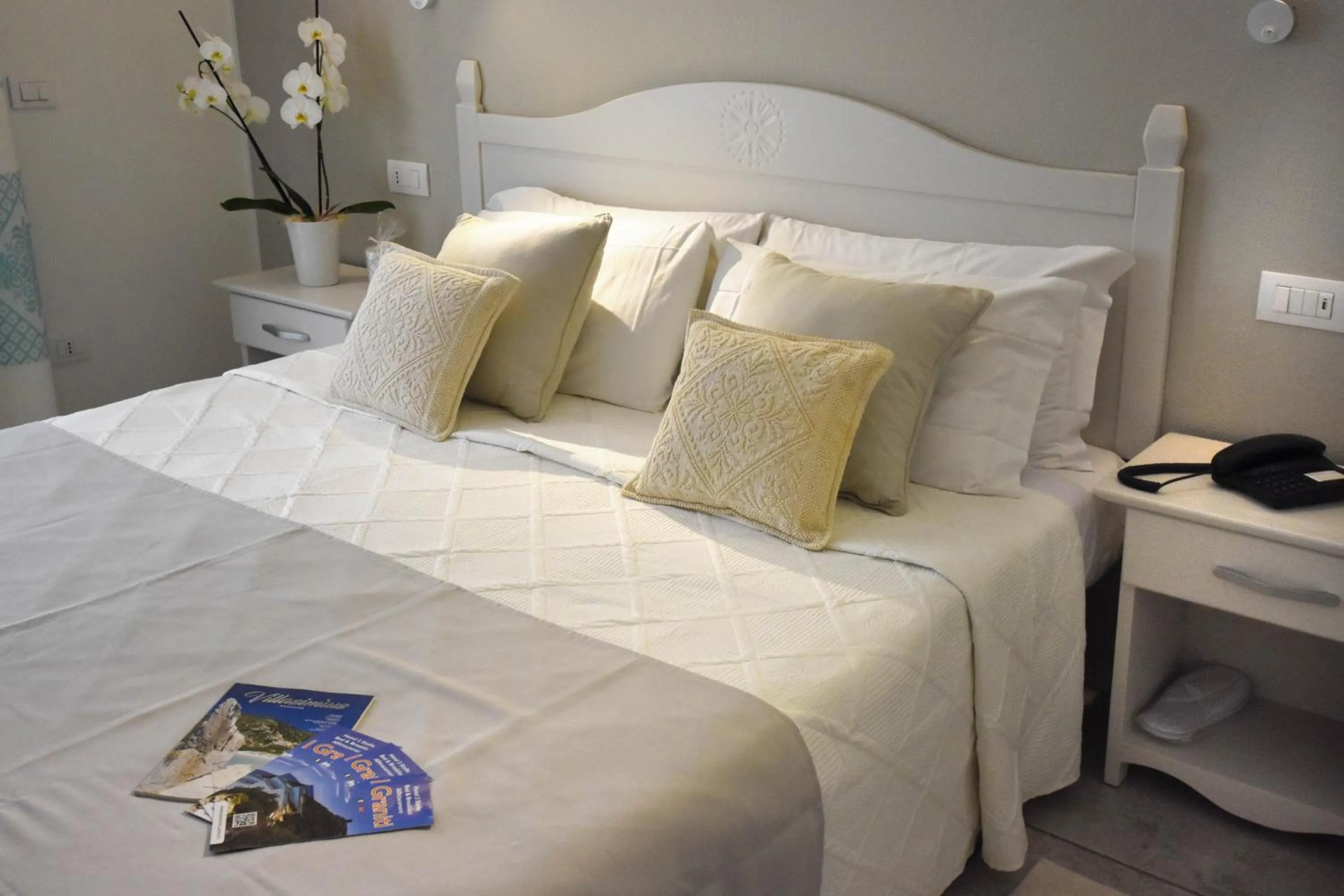 Bed in Hotel I Graniti