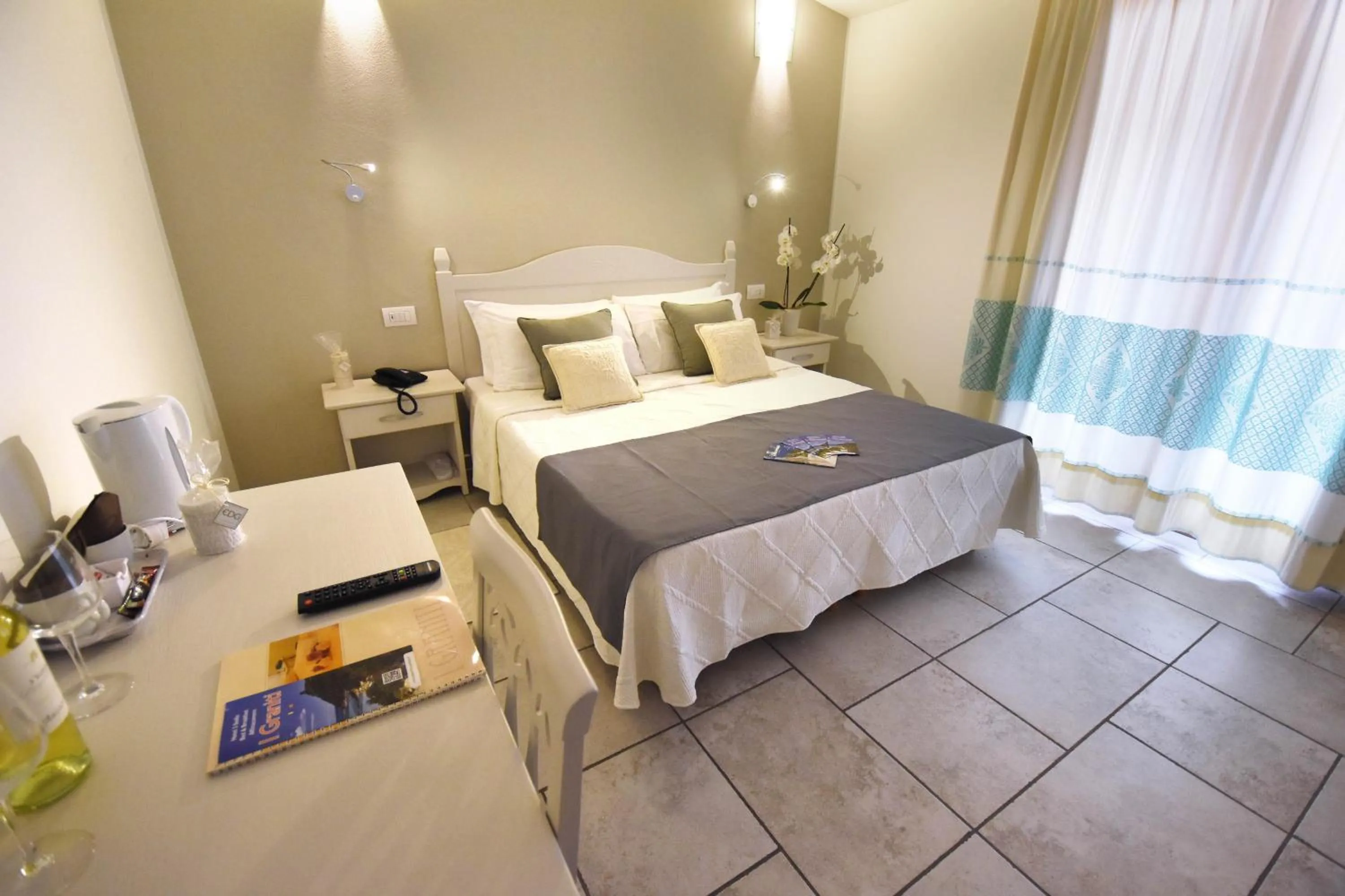 Bed in Hotel I Graniti