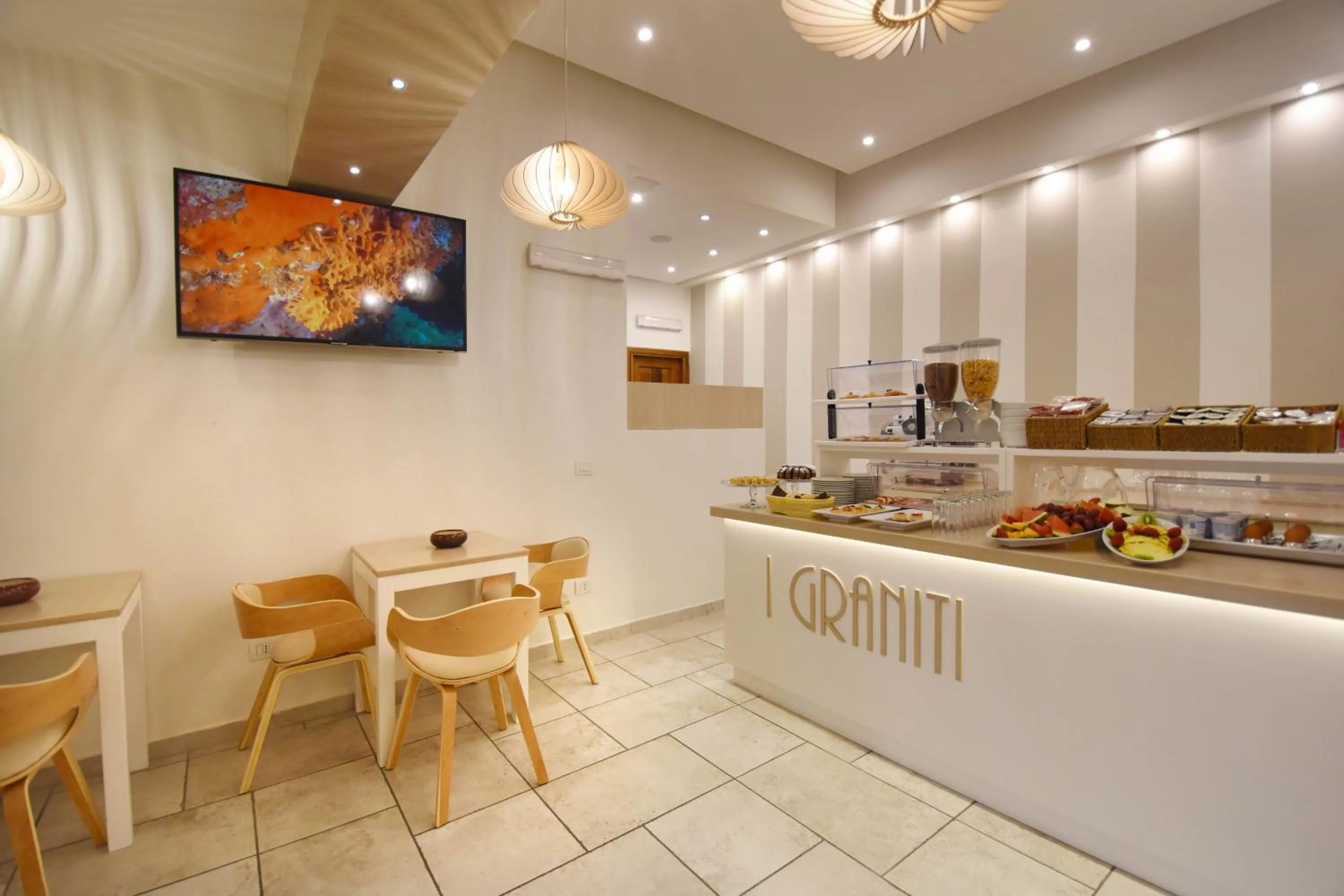 Restaurant/places to eat in Hotel I Graniti