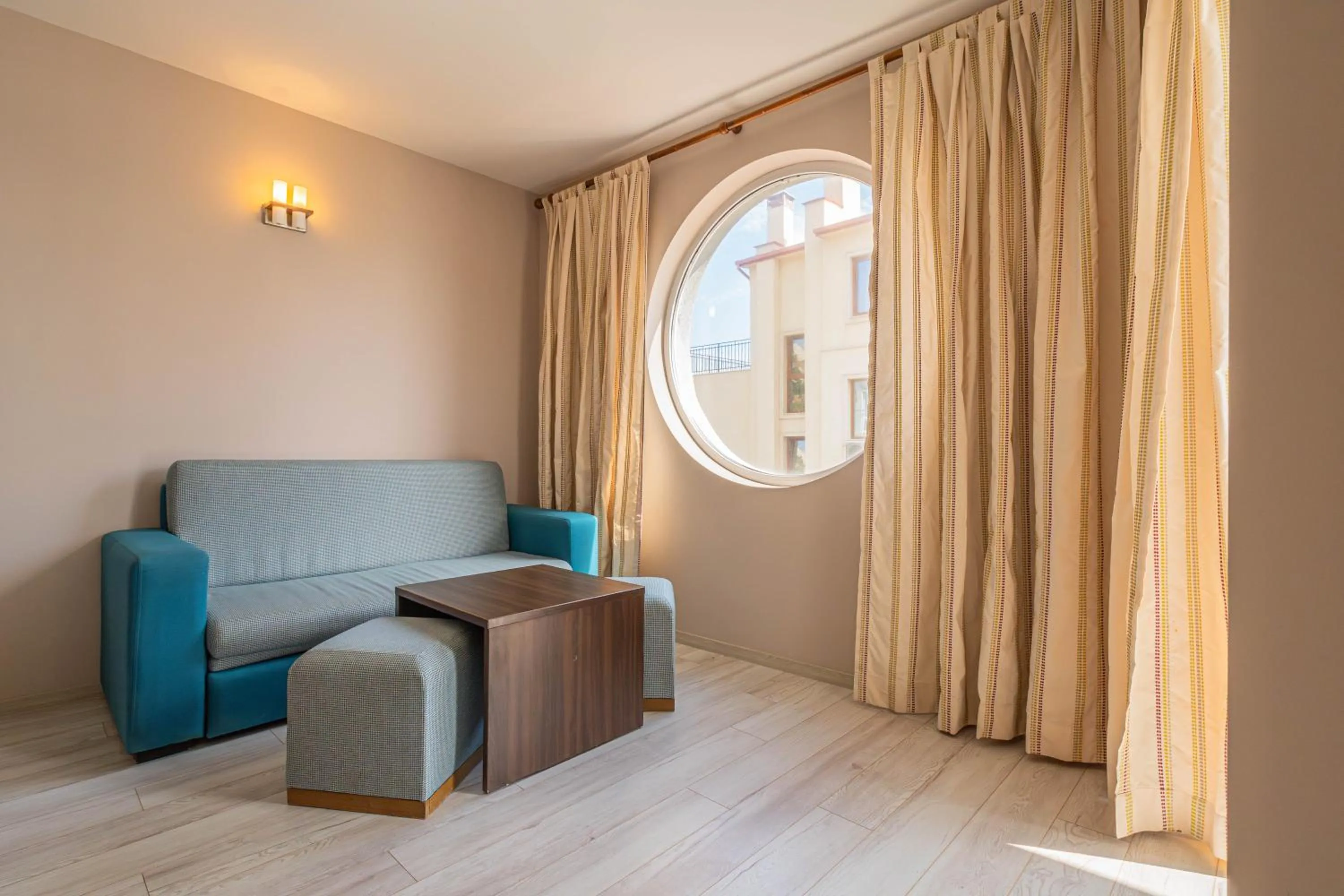 Seating area in Valeo Hotel