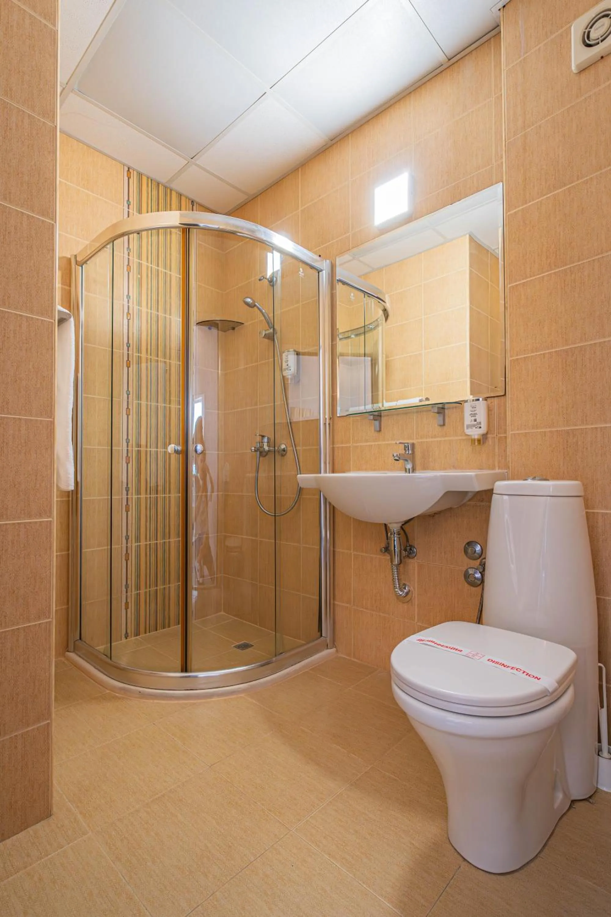 Shower in Valeo Hotel