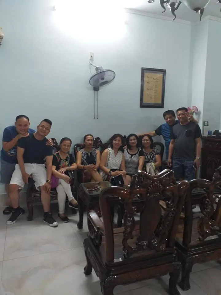 Living room in Thai Binh II Hotel