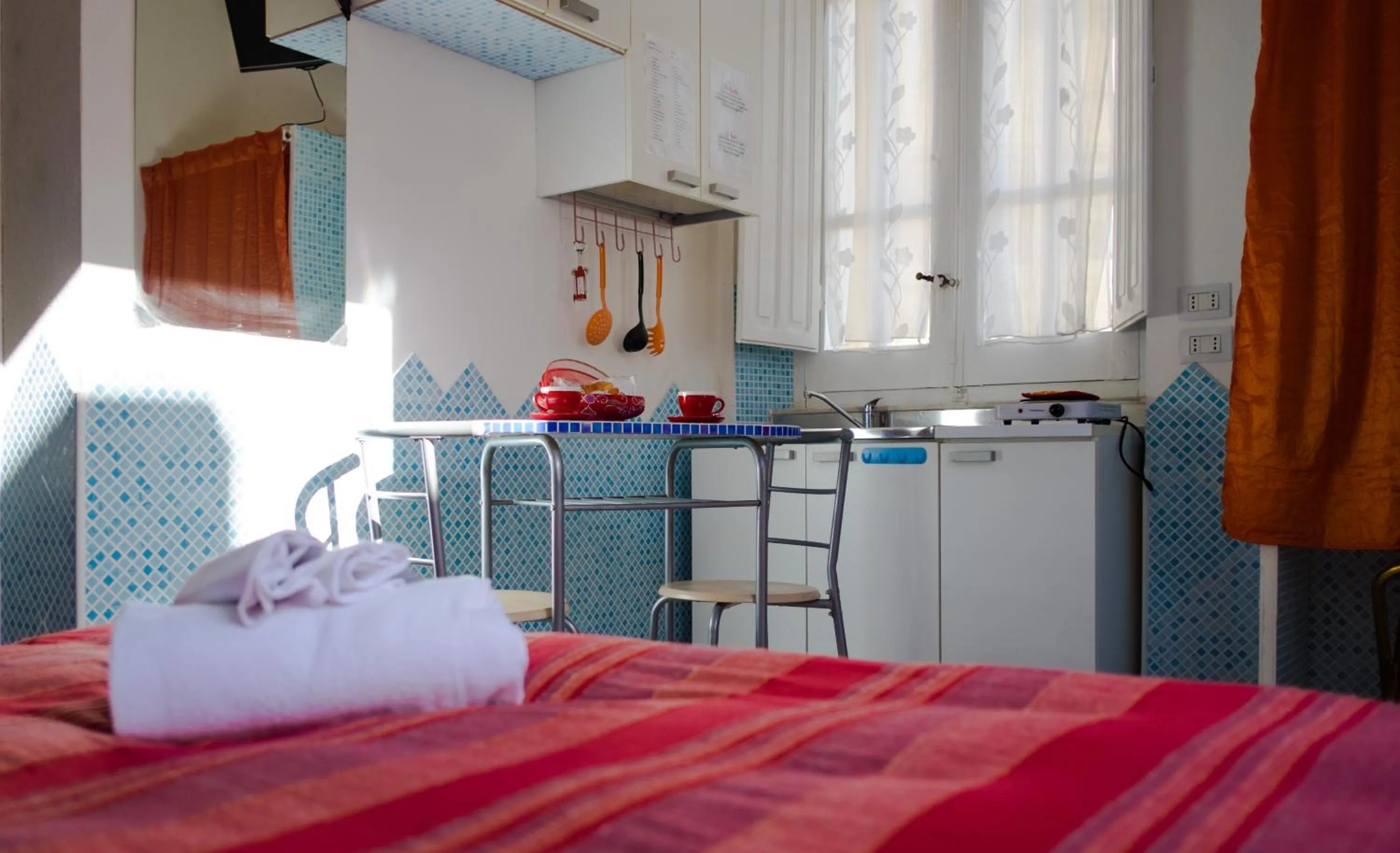 Winter, Bed in Villa Arazurrina