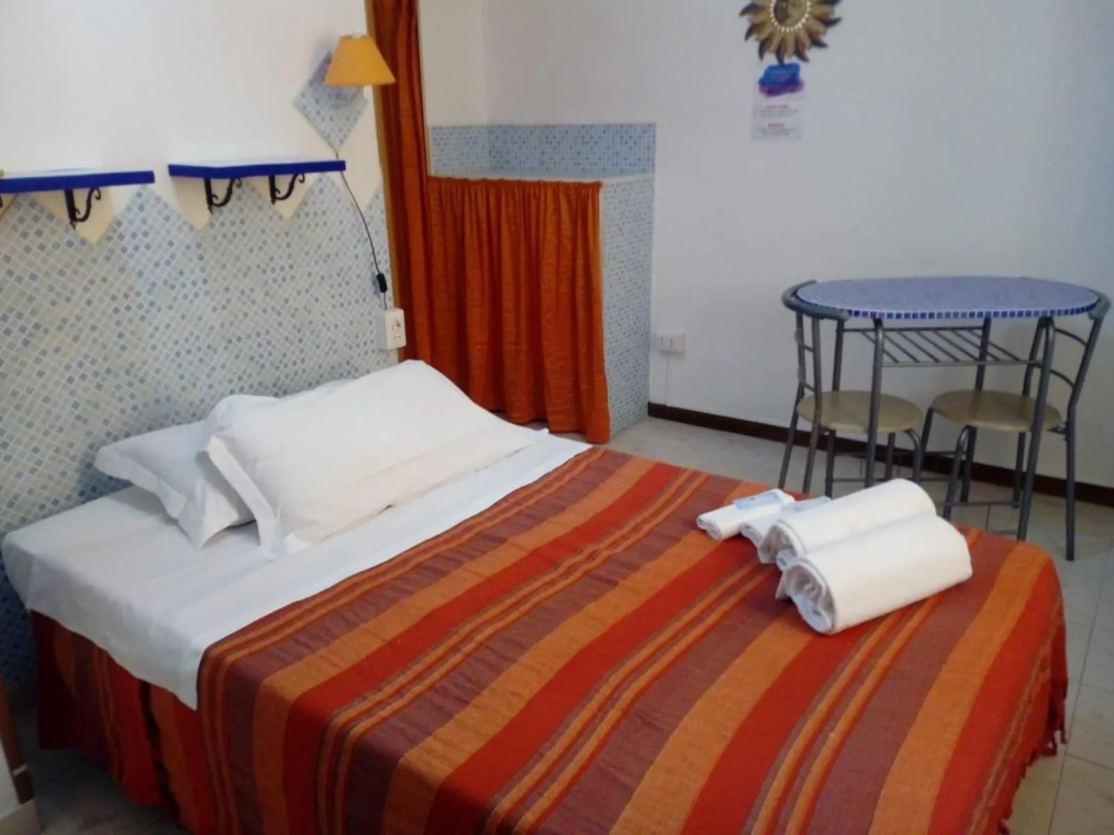 Bed in Villa Arazurrina