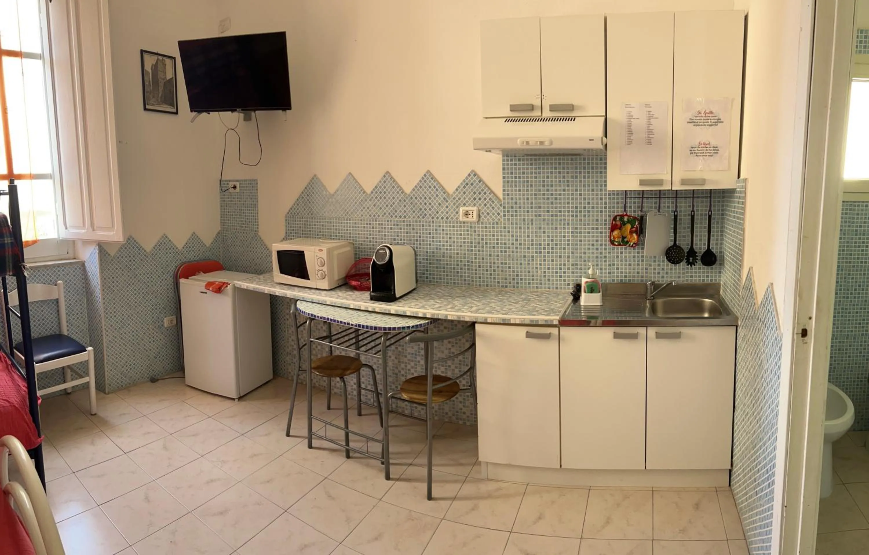 stove in Villa Arazurrina