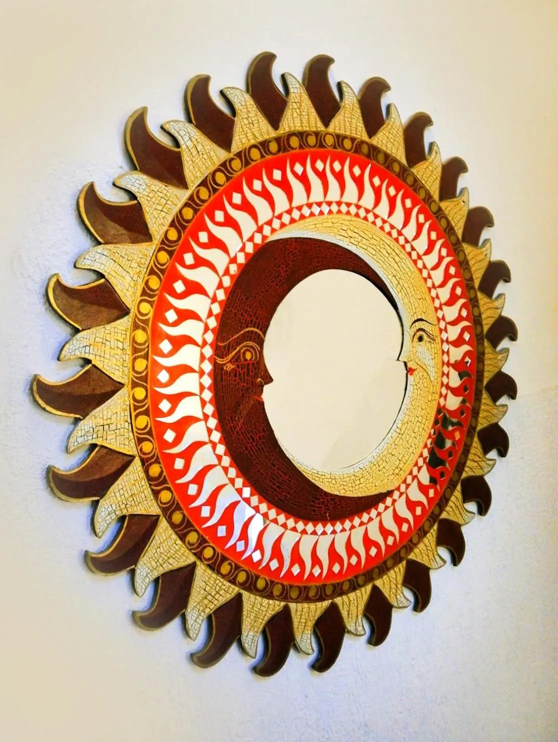 Decorative detail in Villa Arazurrina