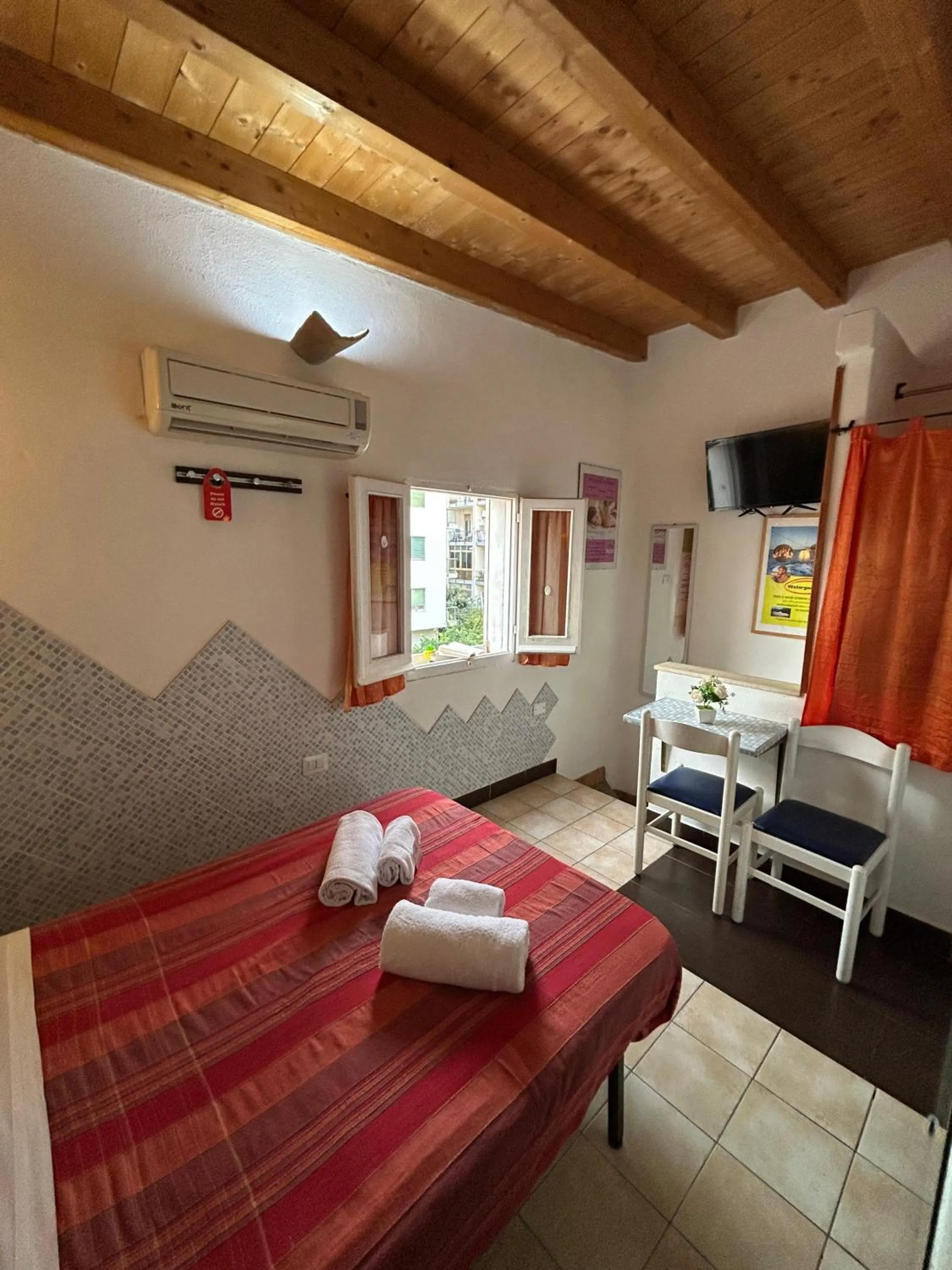 Bed in Villa Arazurrina