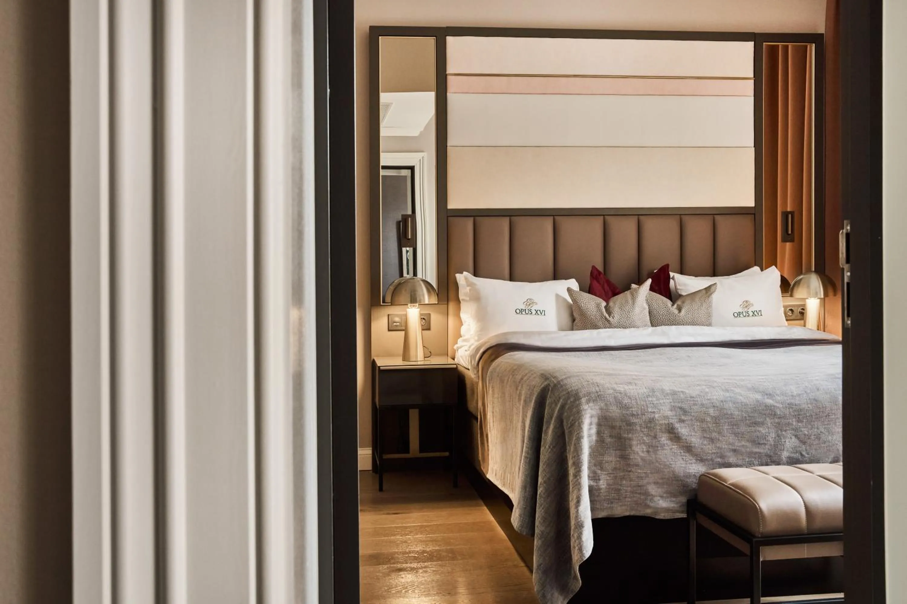 Bed in Opus 16, a Member of Small Luxury Hotels