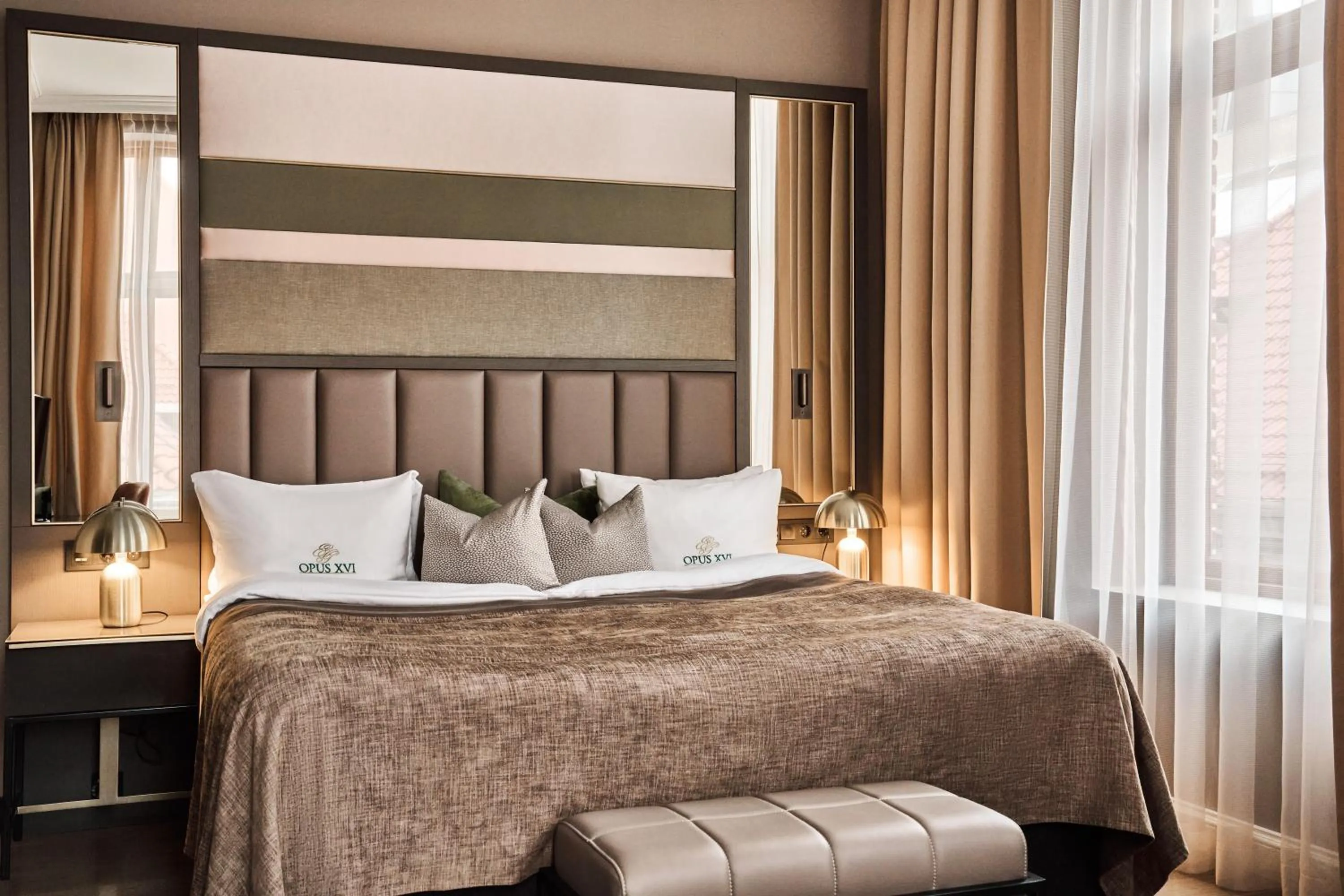 Bed in Opus 16, a Member of Small Luxury Hotels