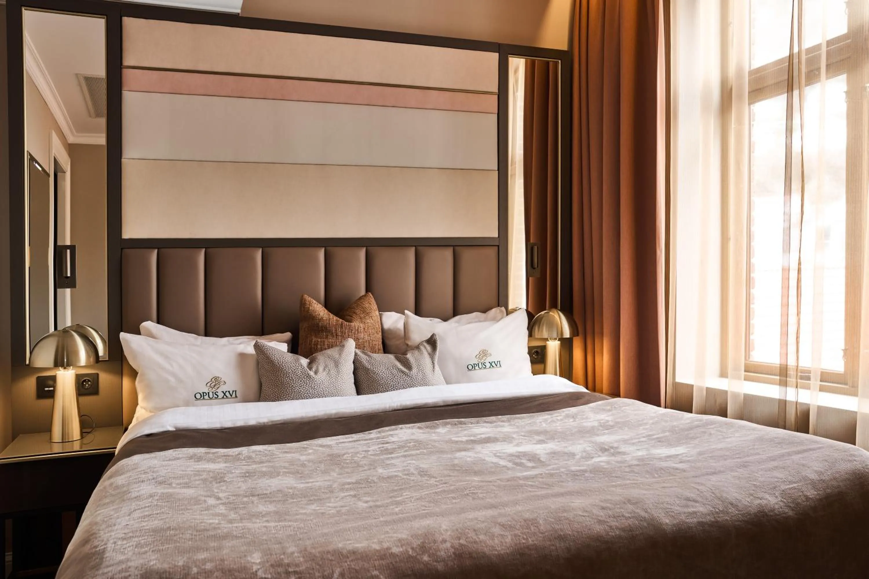 Bed in Opus 16, a Member of Small Luxury Hotels