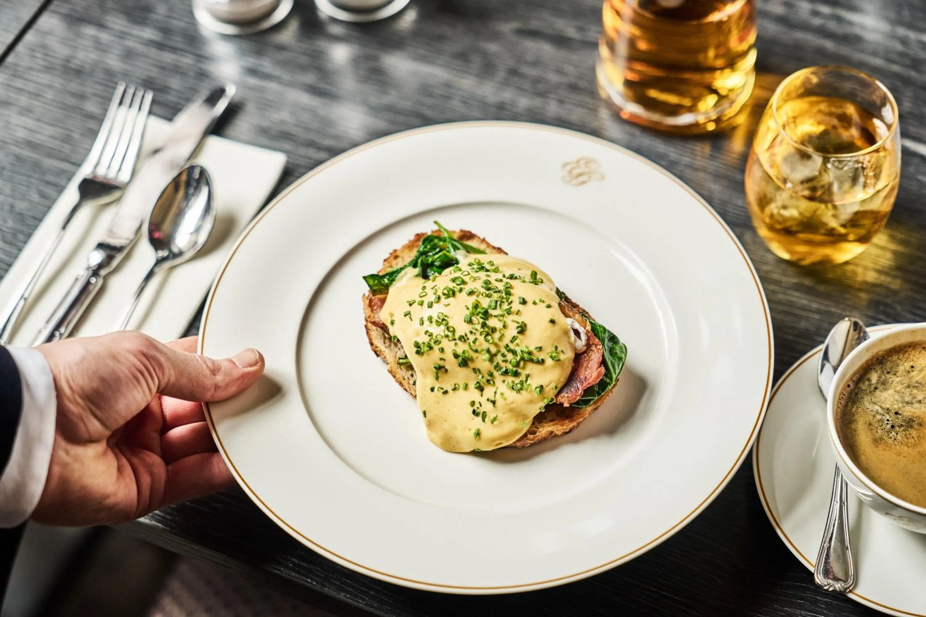 Continental breakfast in Opus 16, a Member of Small Luxury Hotels