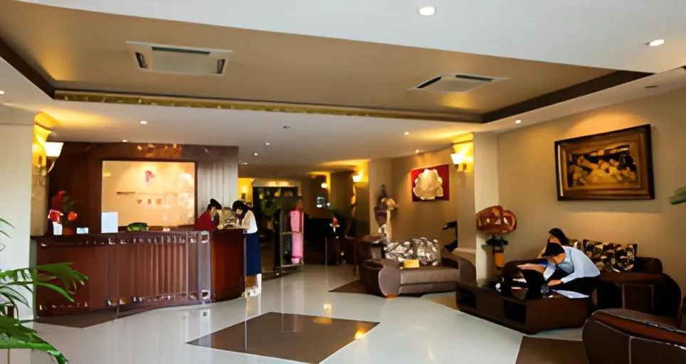 Lobby or reception in White Lion Hotel