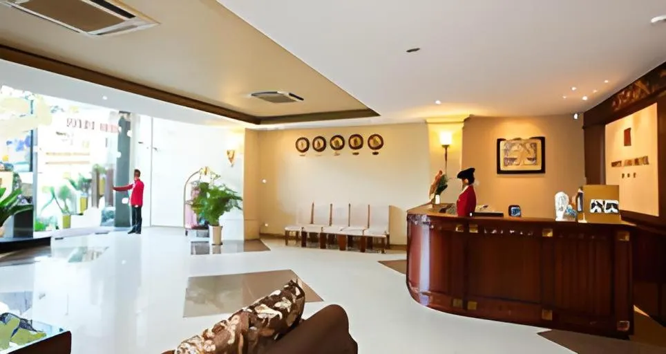 Lobby or reception in White Lion Hotel