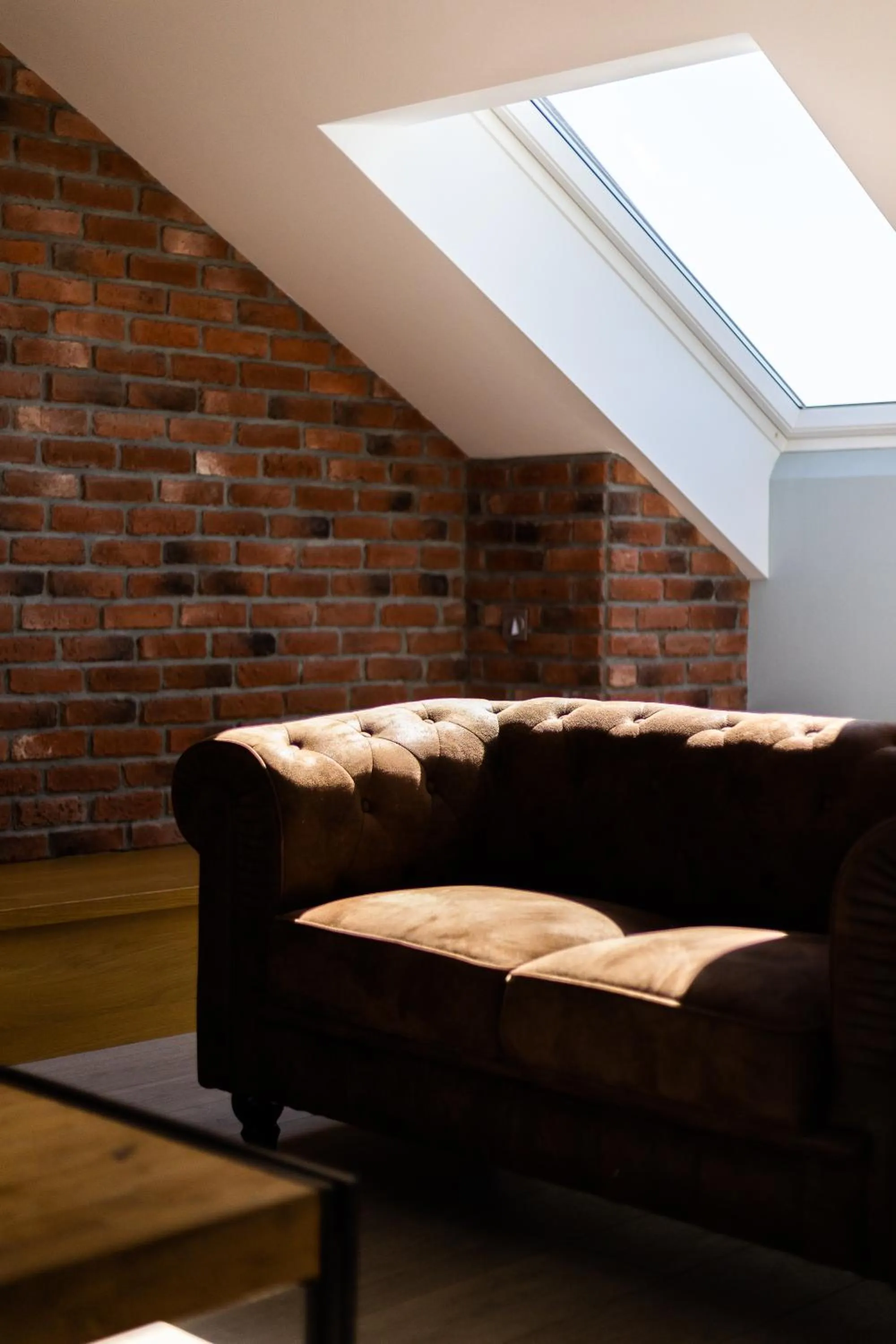 Living room in Principia Suites