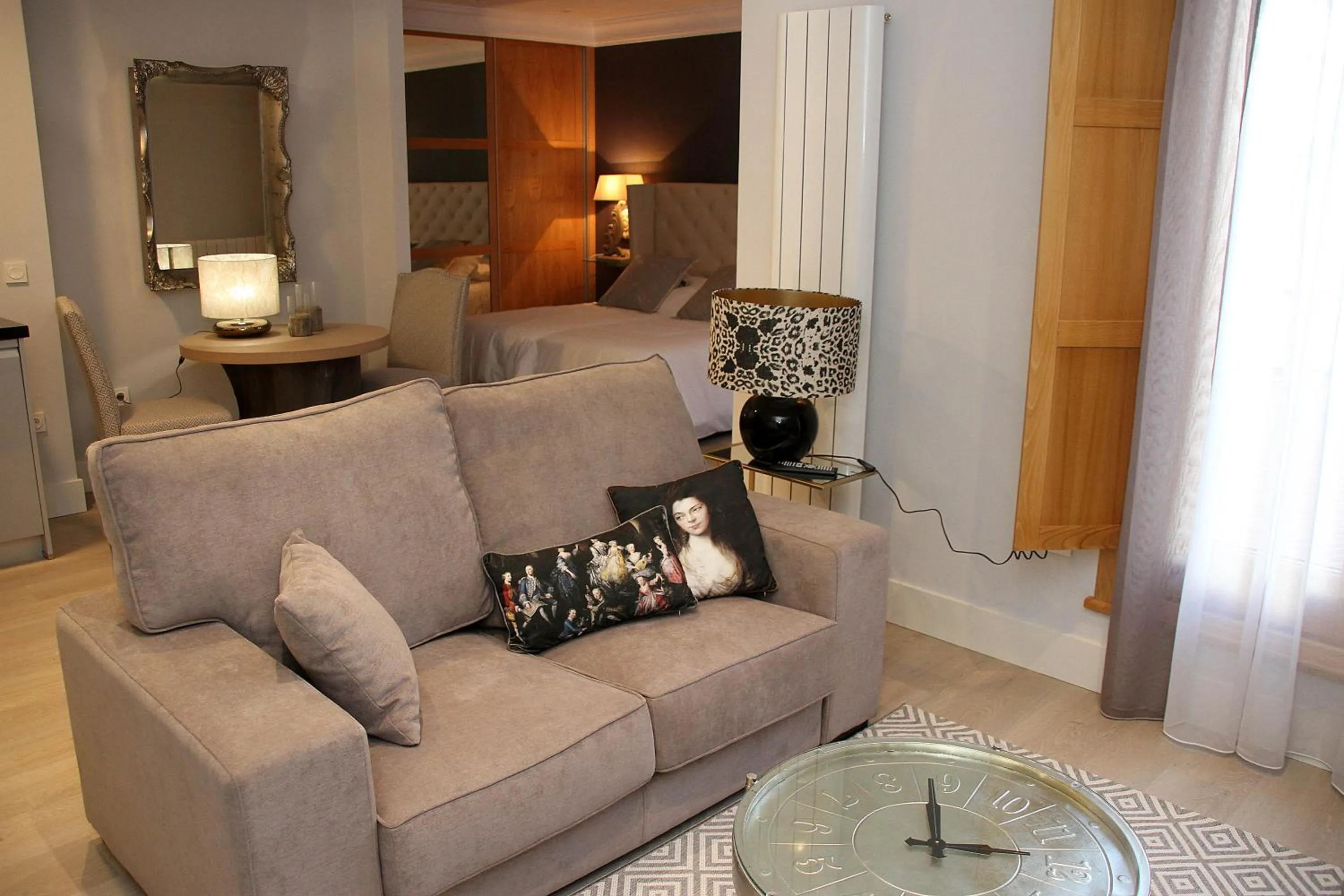 Living room in Principia Suites