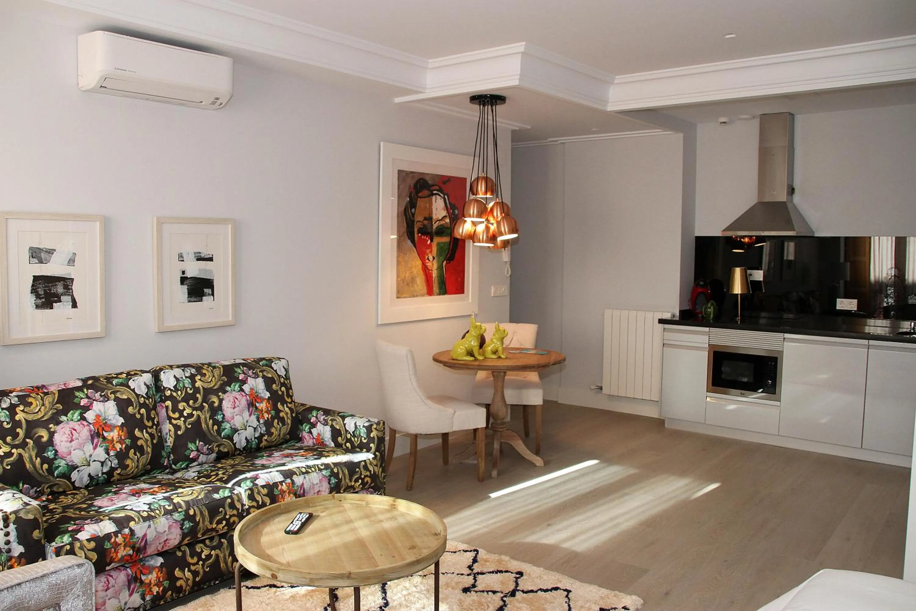 Living room in Principia Suites