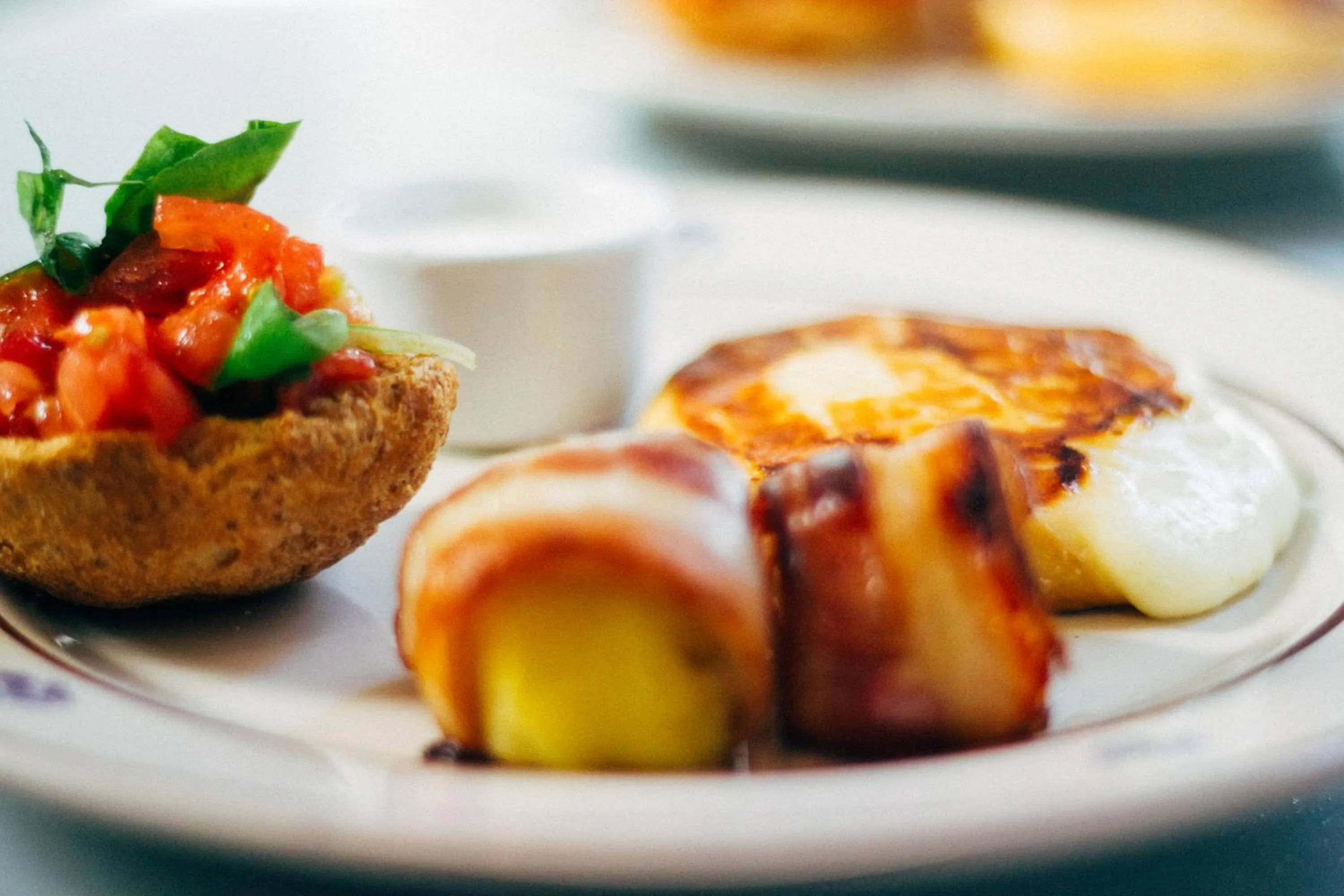 Food close-up in Villino Eleonora