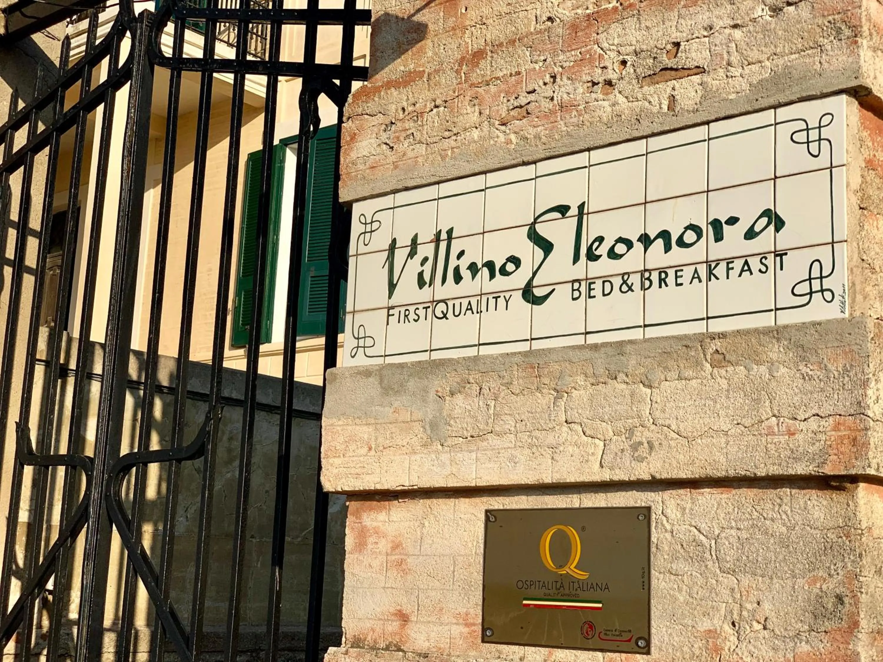 Facade/entrance in Villino Eleonora