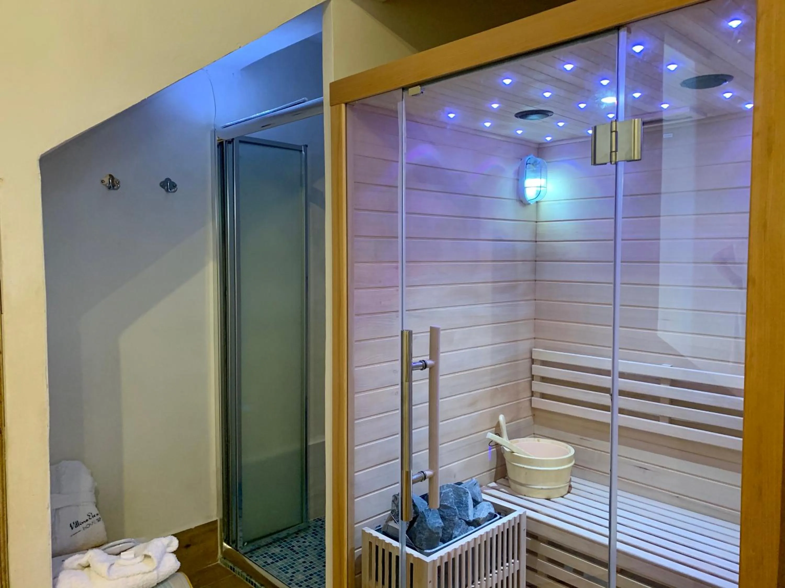Sauna in Villino Eleonora