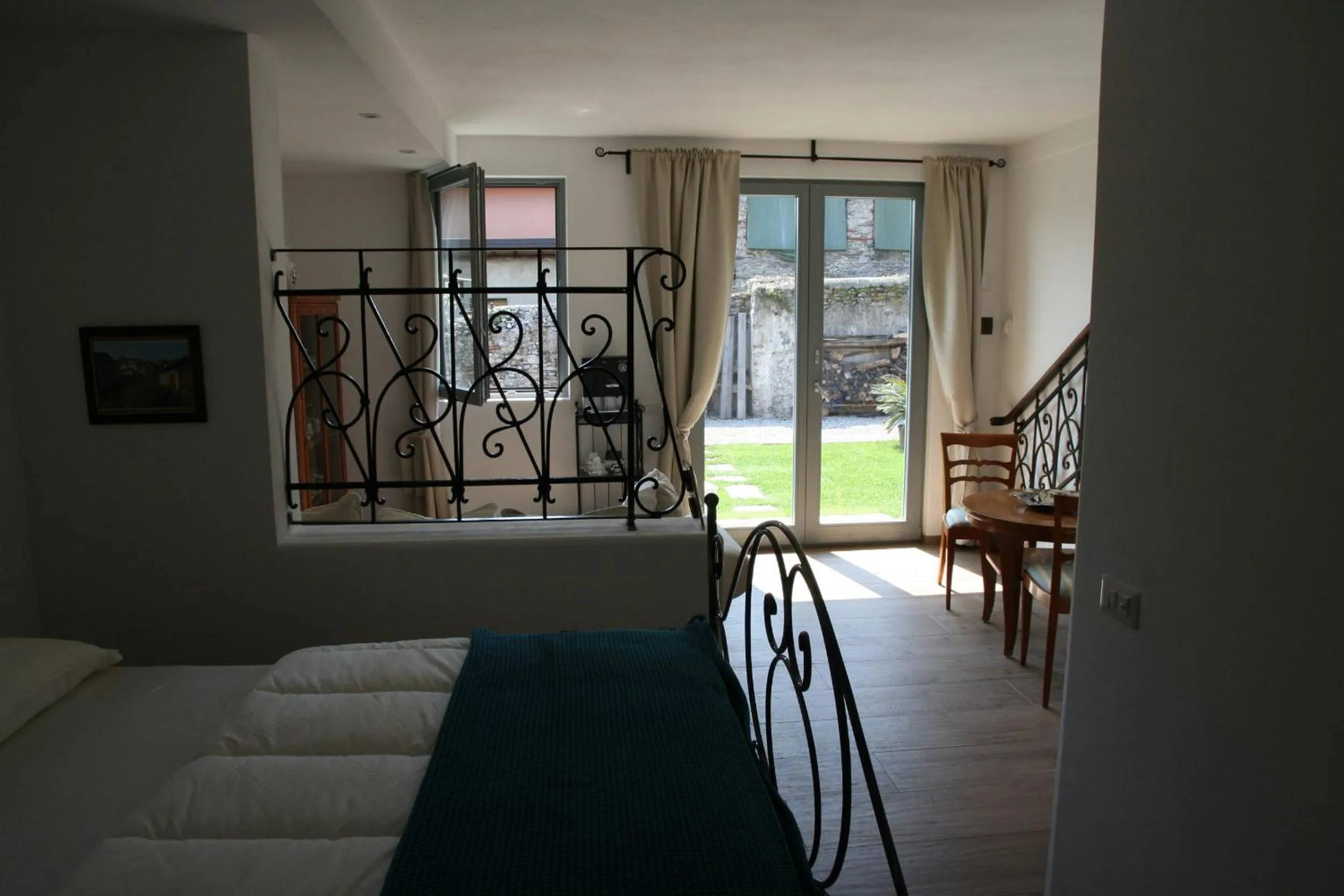 Garden view in La Baita Dinner & Bed