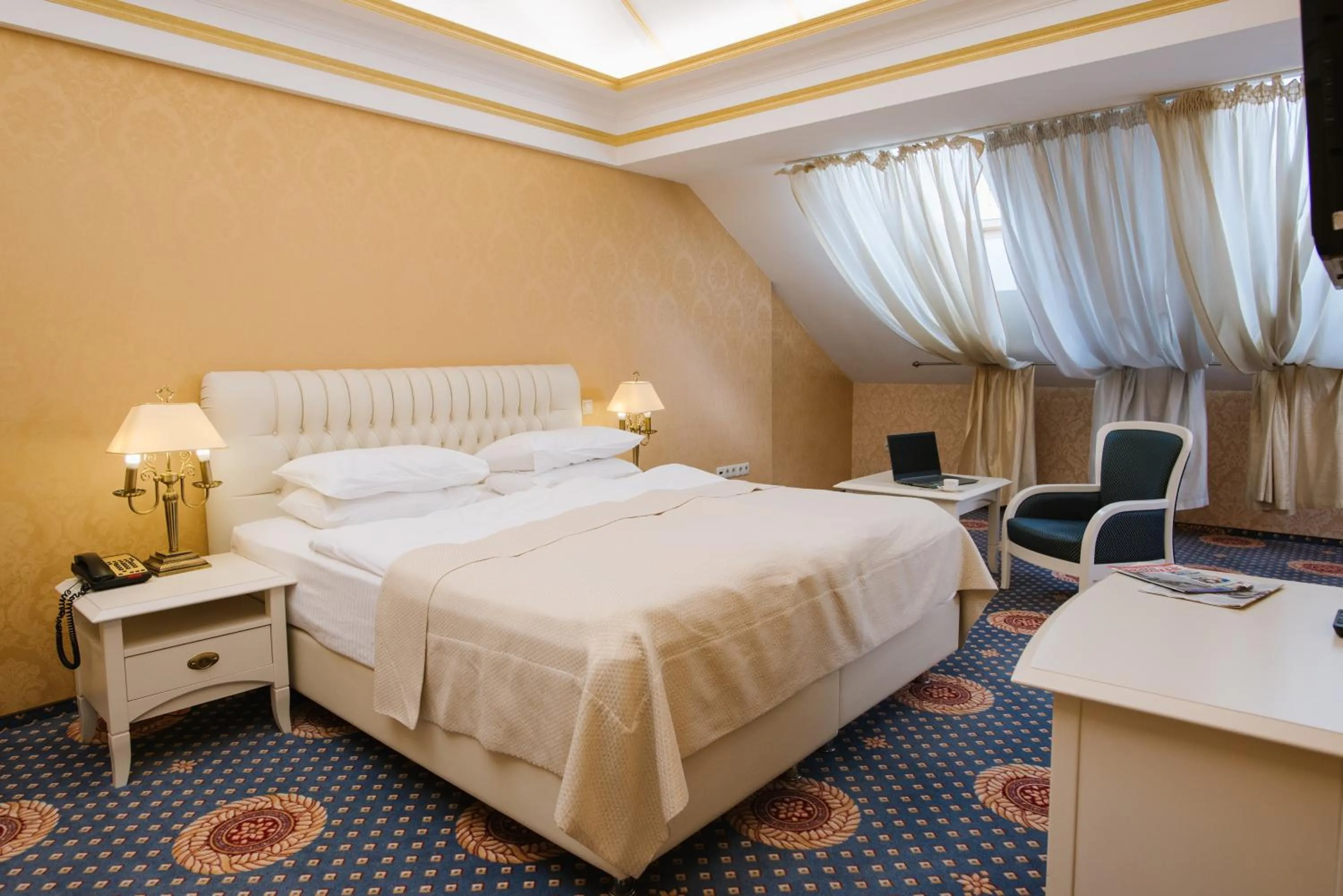 Bed in Kyivska Russ Resort Medical&Spa
