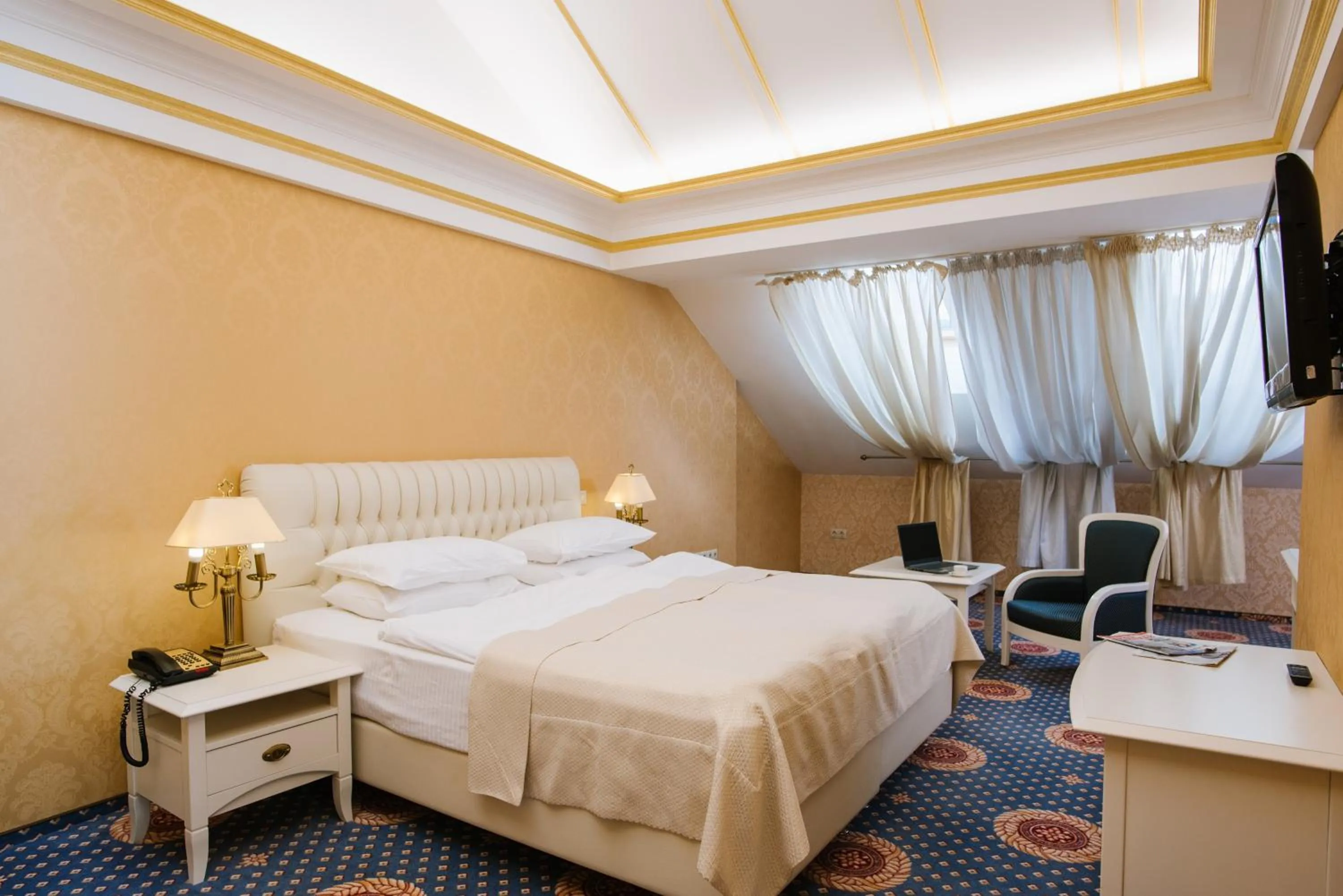 Bed in Kyivska Russ Resort Medical&Spa