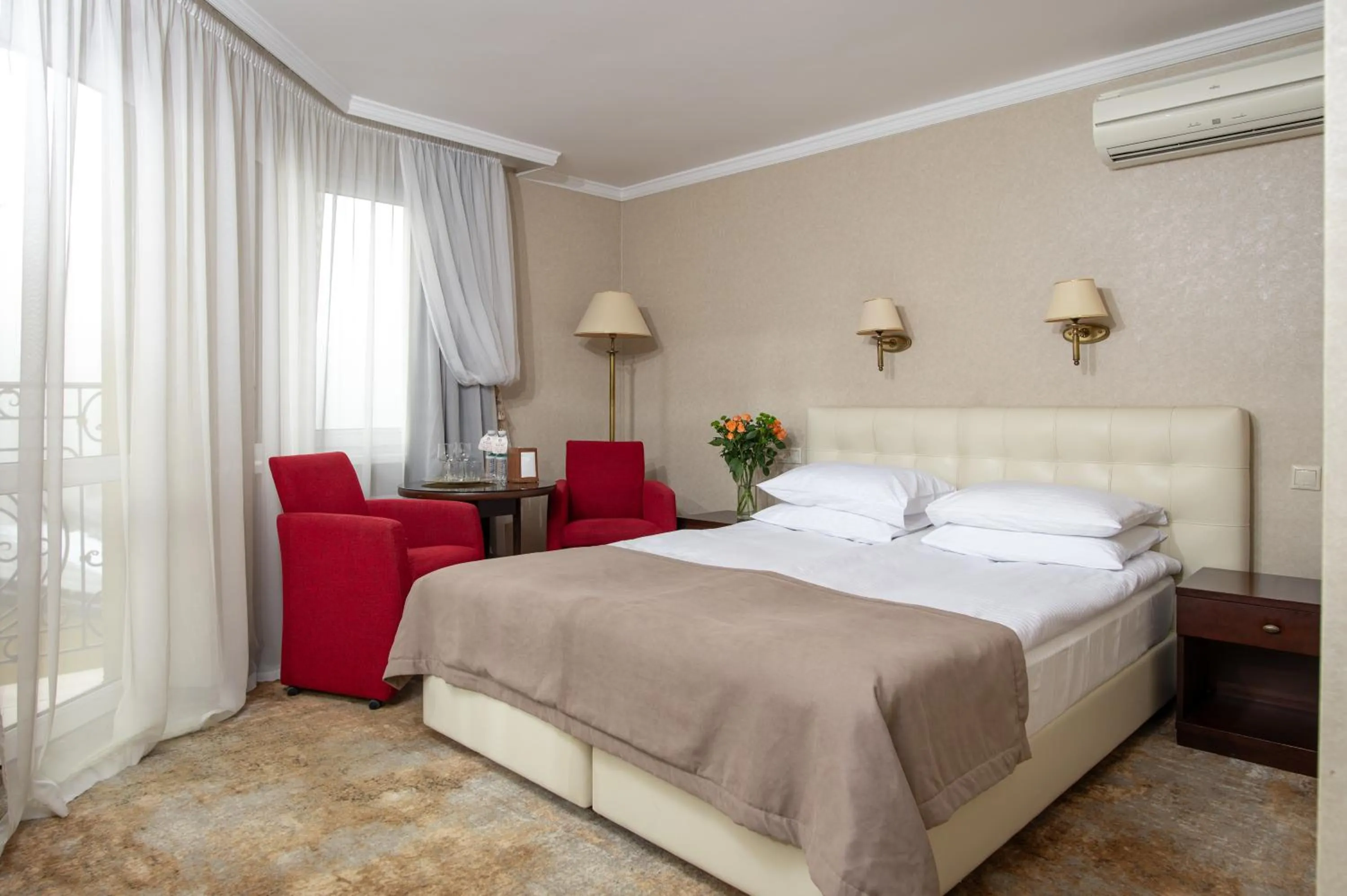 Bed in Kyivska Russ Resort Medical&Spa