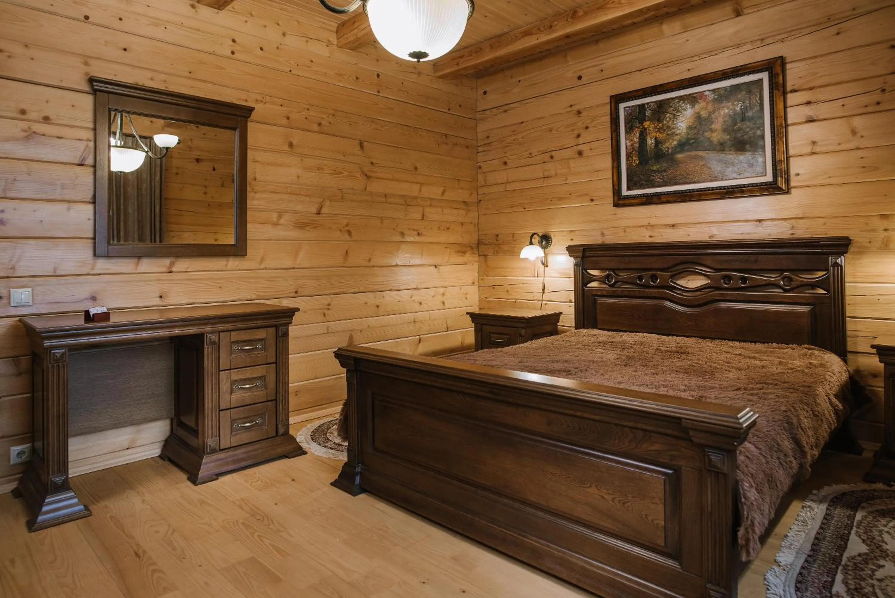 Bed in Kyivska Russ Resort Medical&Spa