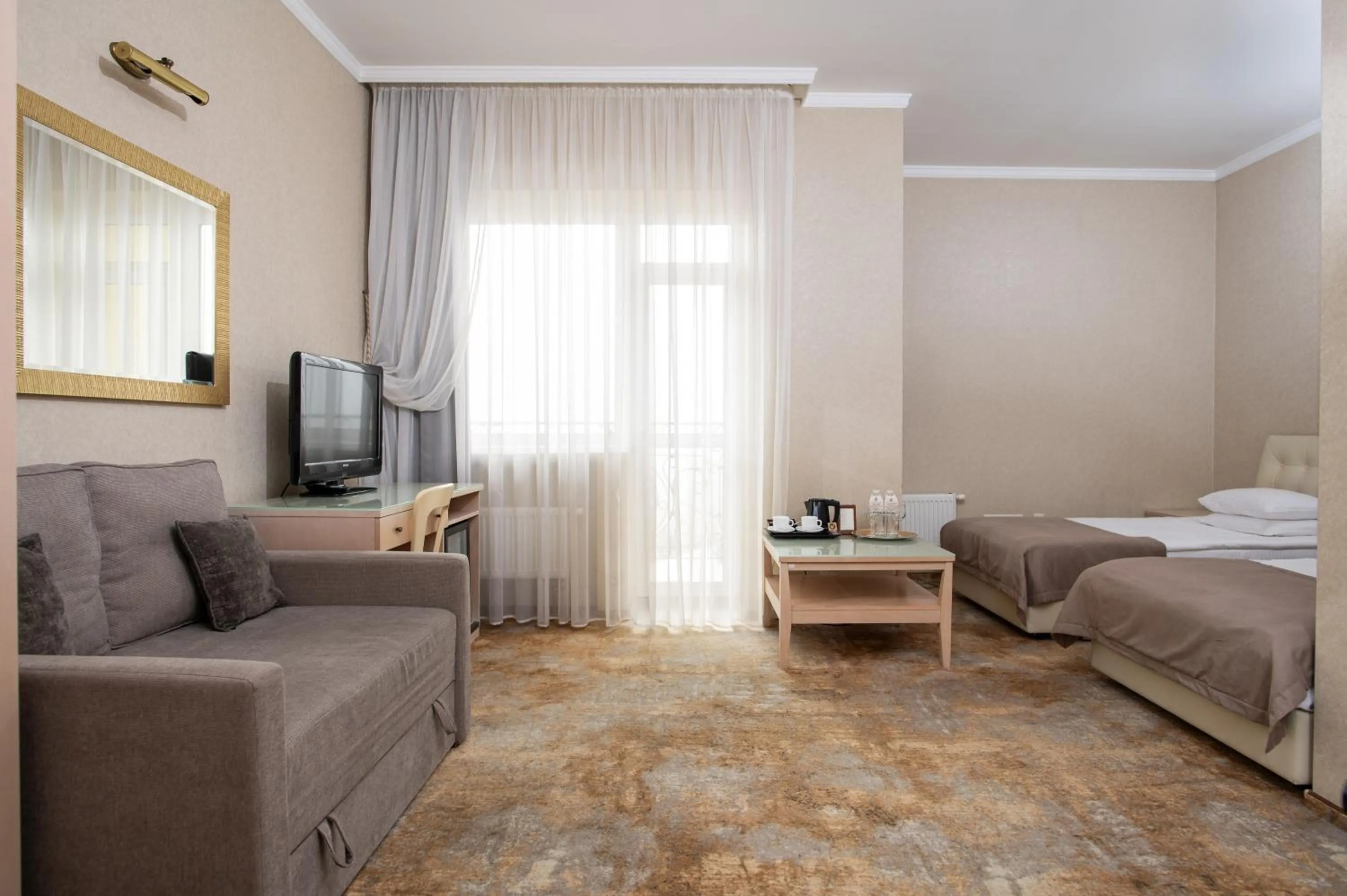 Bed in Kyivska Russ Resort Medical&Spa