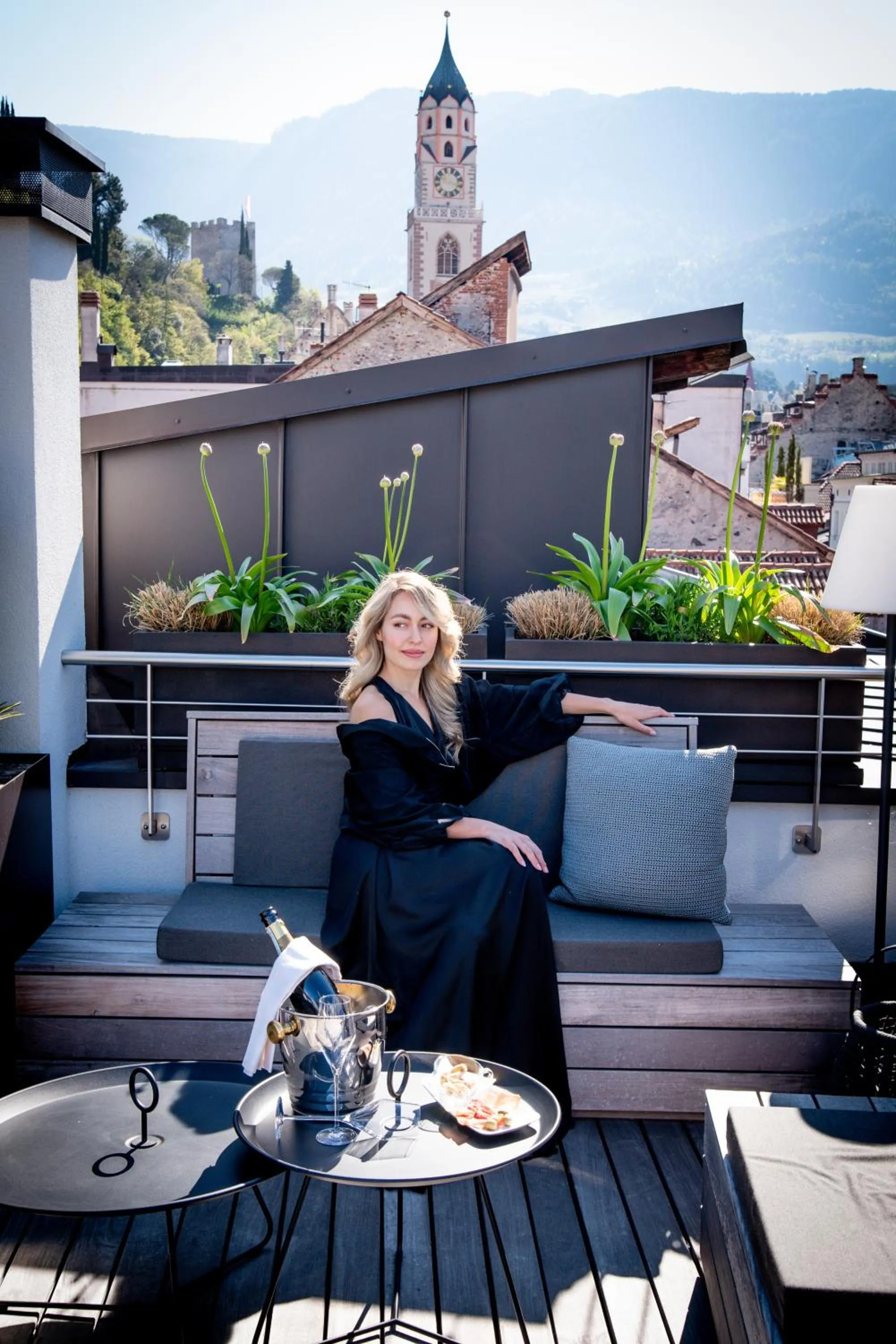 Balcony/Terrace in Guesthouse Suiteseven