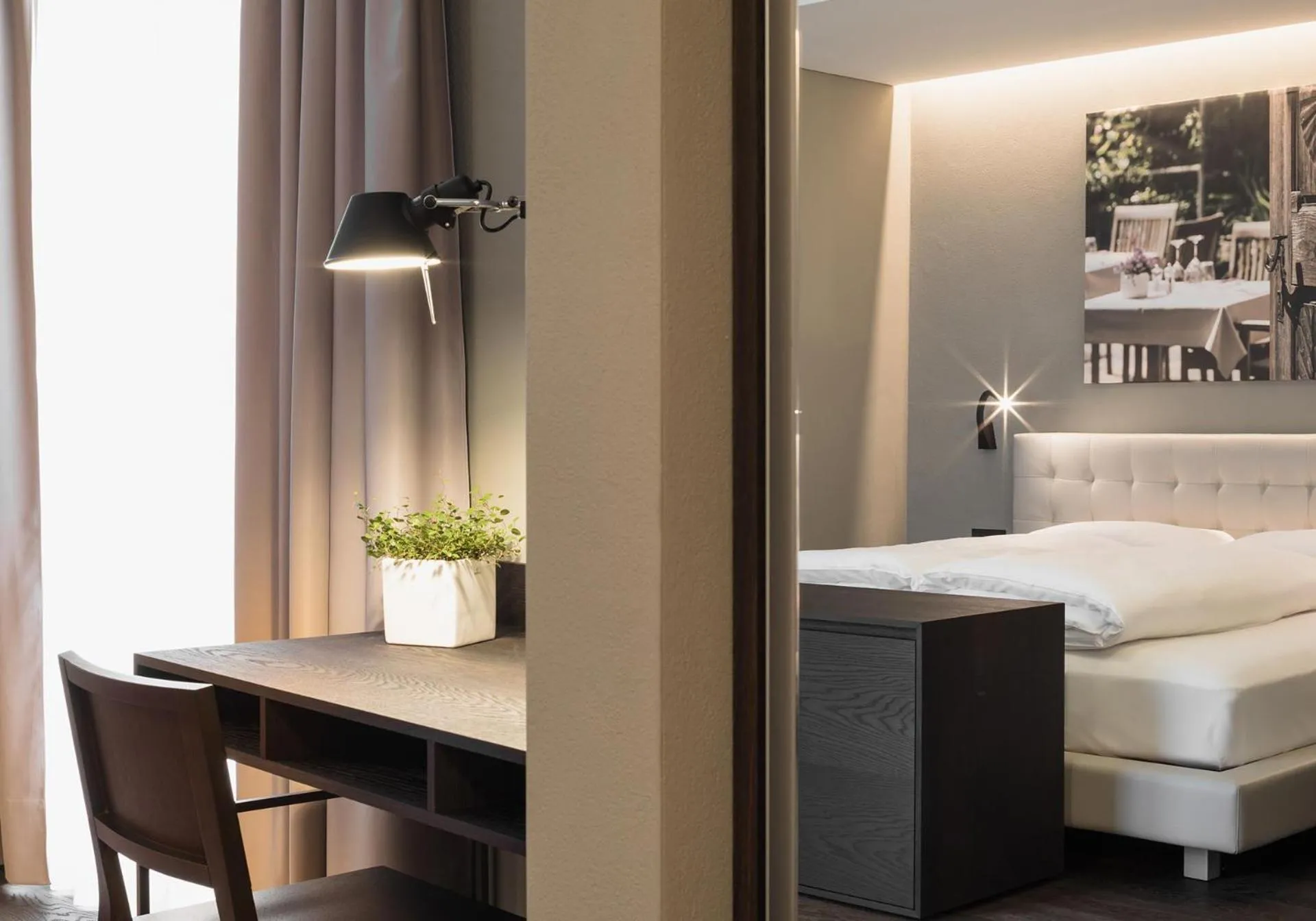 Decorative detail, Bed in Guesthouse Suiteseven