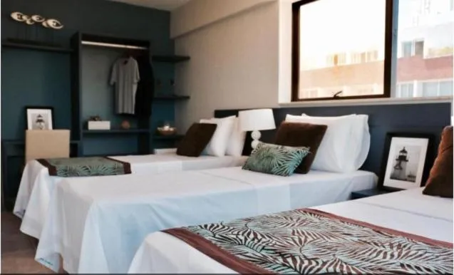 Bed in Hotel do Mar Cabo Branco