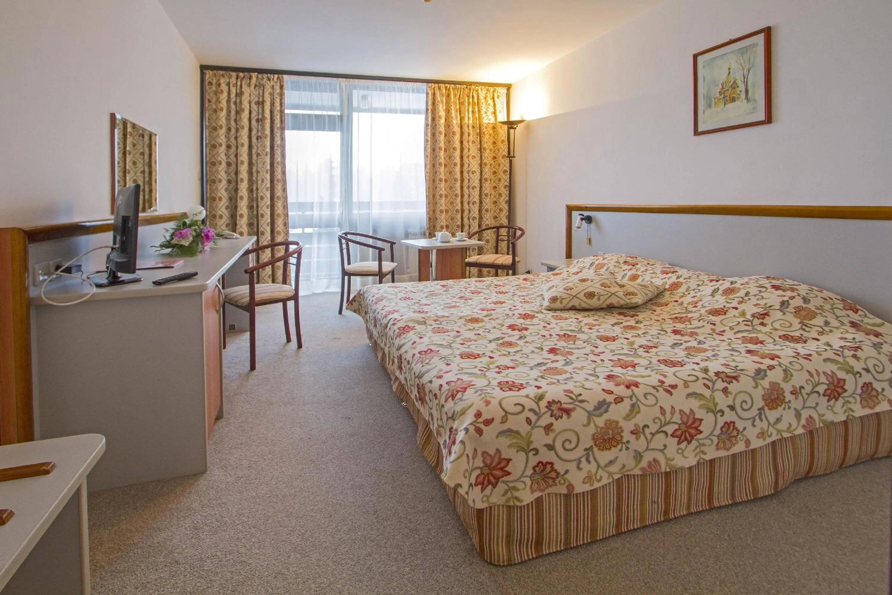 Bedroom, Bed in Hotel Samokov