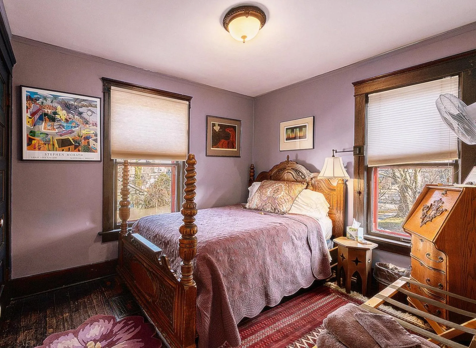 Bedroom, Bed in Burnt Toast Inn