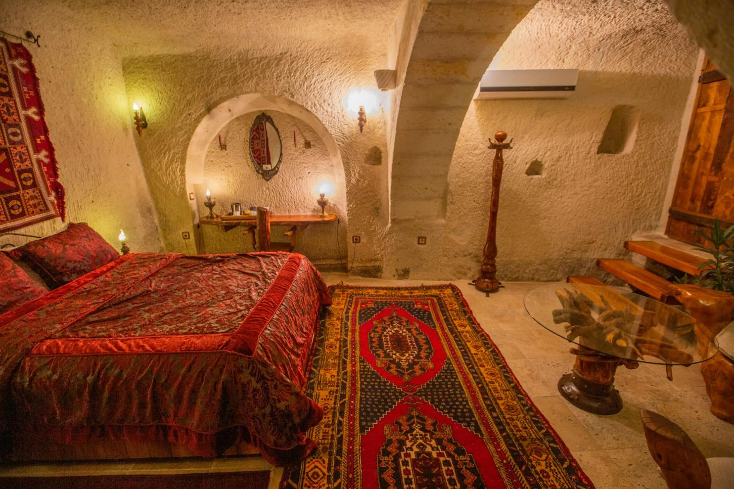 Bed in Koza Cave Hotel